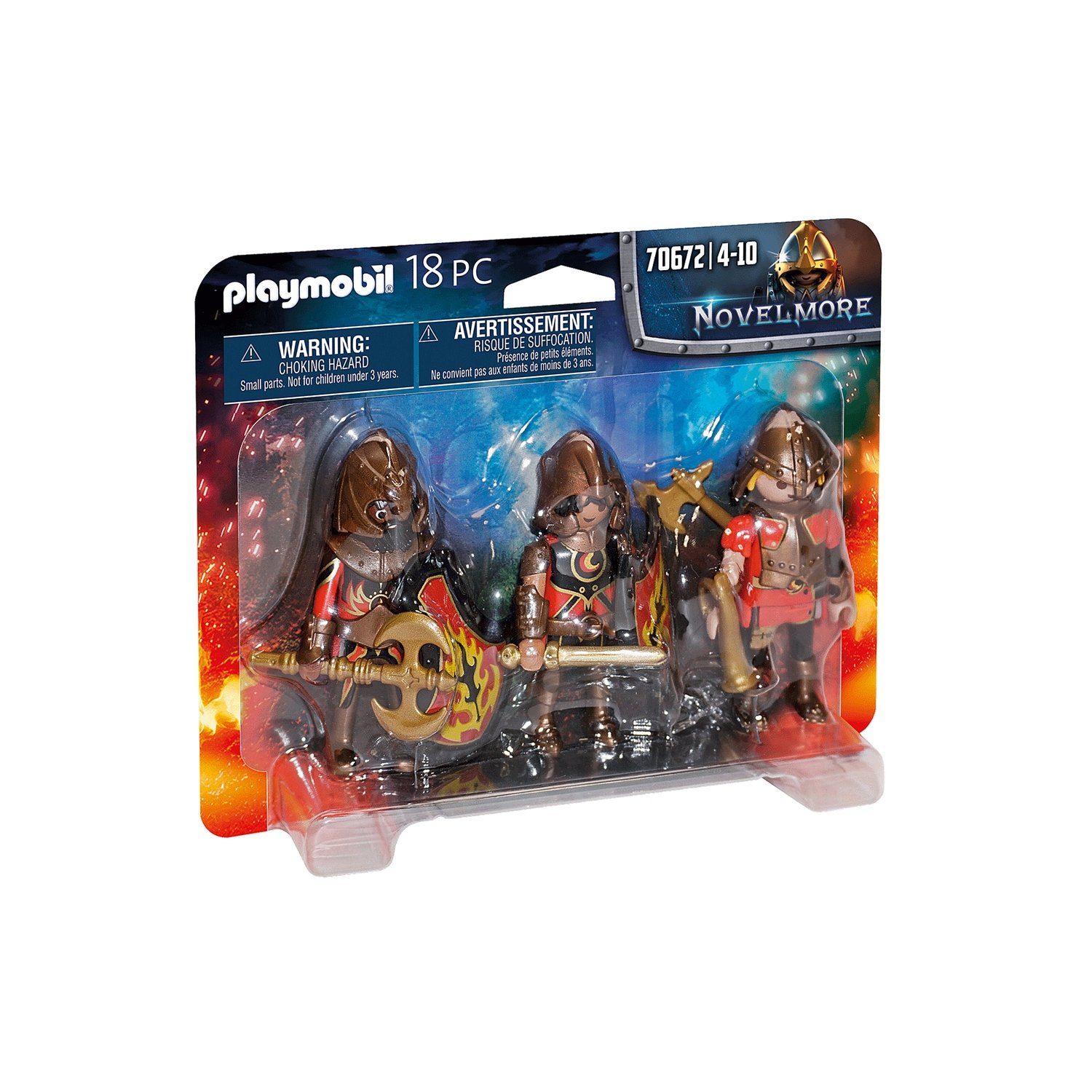 Playmobil® 70672 Novelmore 3er Set Burnham Raiders Konstruktions-Spielset günstig online kaufen