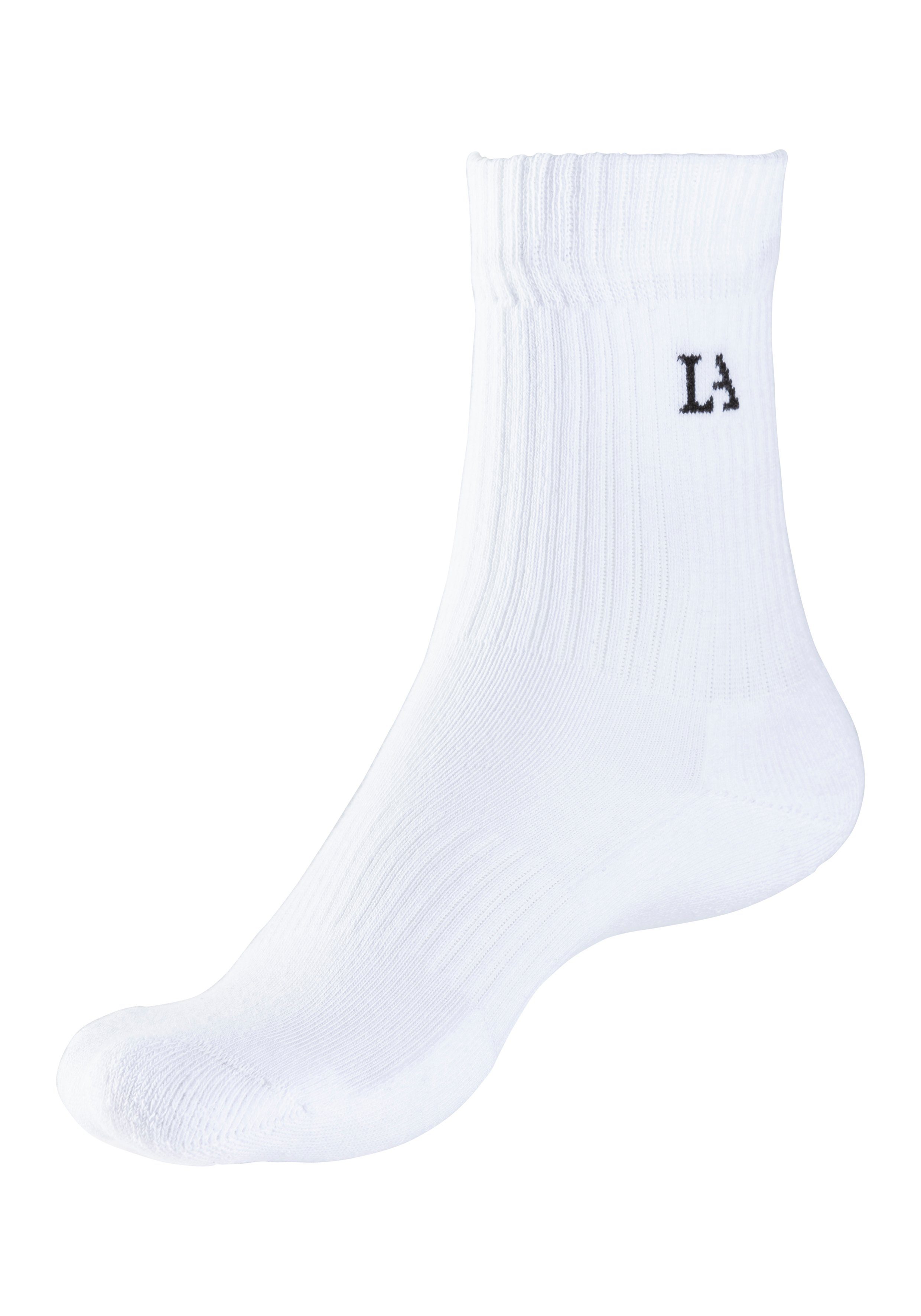 LASCANA ACTIVE Tennissocken (Packung) mit Frotteé