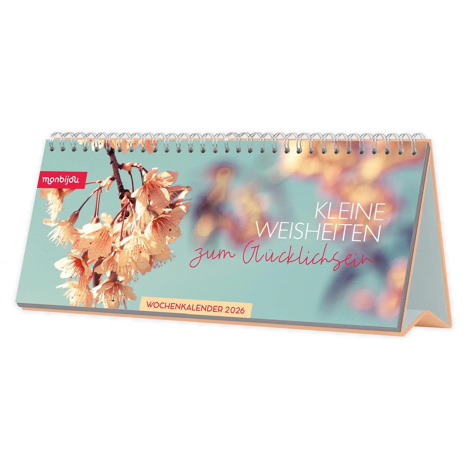 Lingen Schreibtischkalender Mein Wochenplaner 2026 - Kleine Weisheiten zum Glücklichsein