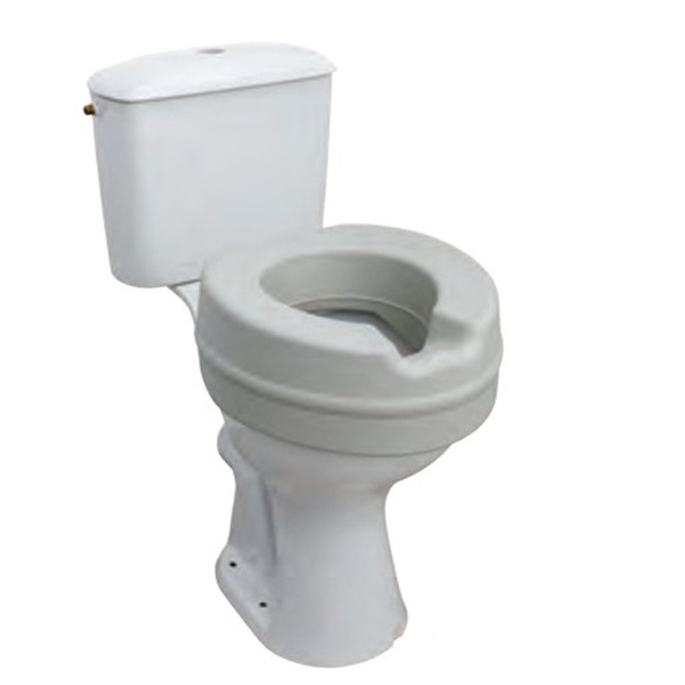 Herdegen Toilettensitzerhöhung Contact Plus NEO – weich Toilettensitzerhöhung ohne Deckel, 11 cm