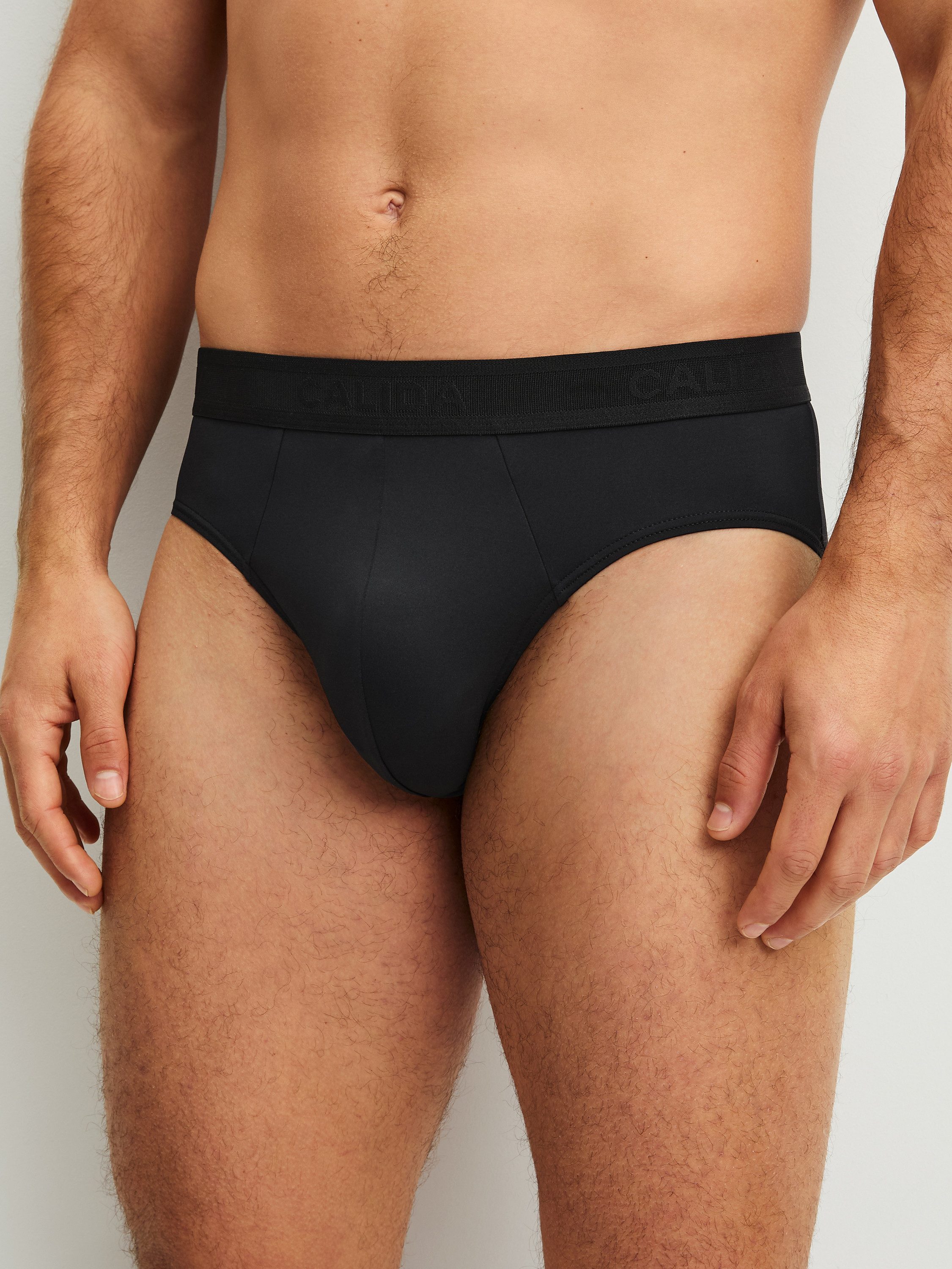 CALIDA Slip Micro Stretch Herren (2-St) leicht, glatt, elastisch, formstabil