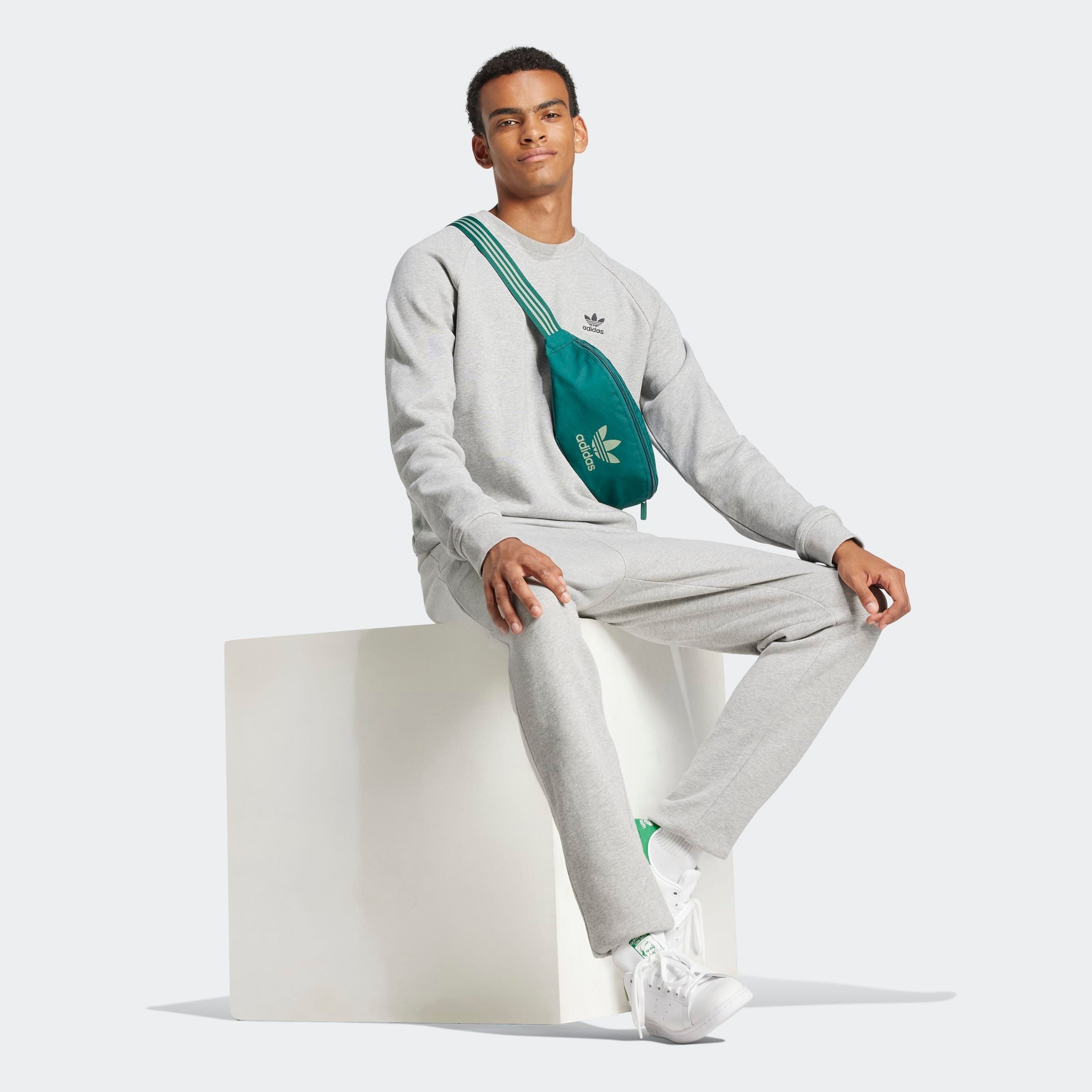 adidas Originals Sporthose TREFOIL ESSENTIALS FRENCH TERRY für Erwachsene, mit Kordelverschluss, normale Weite, aus Baumwolle