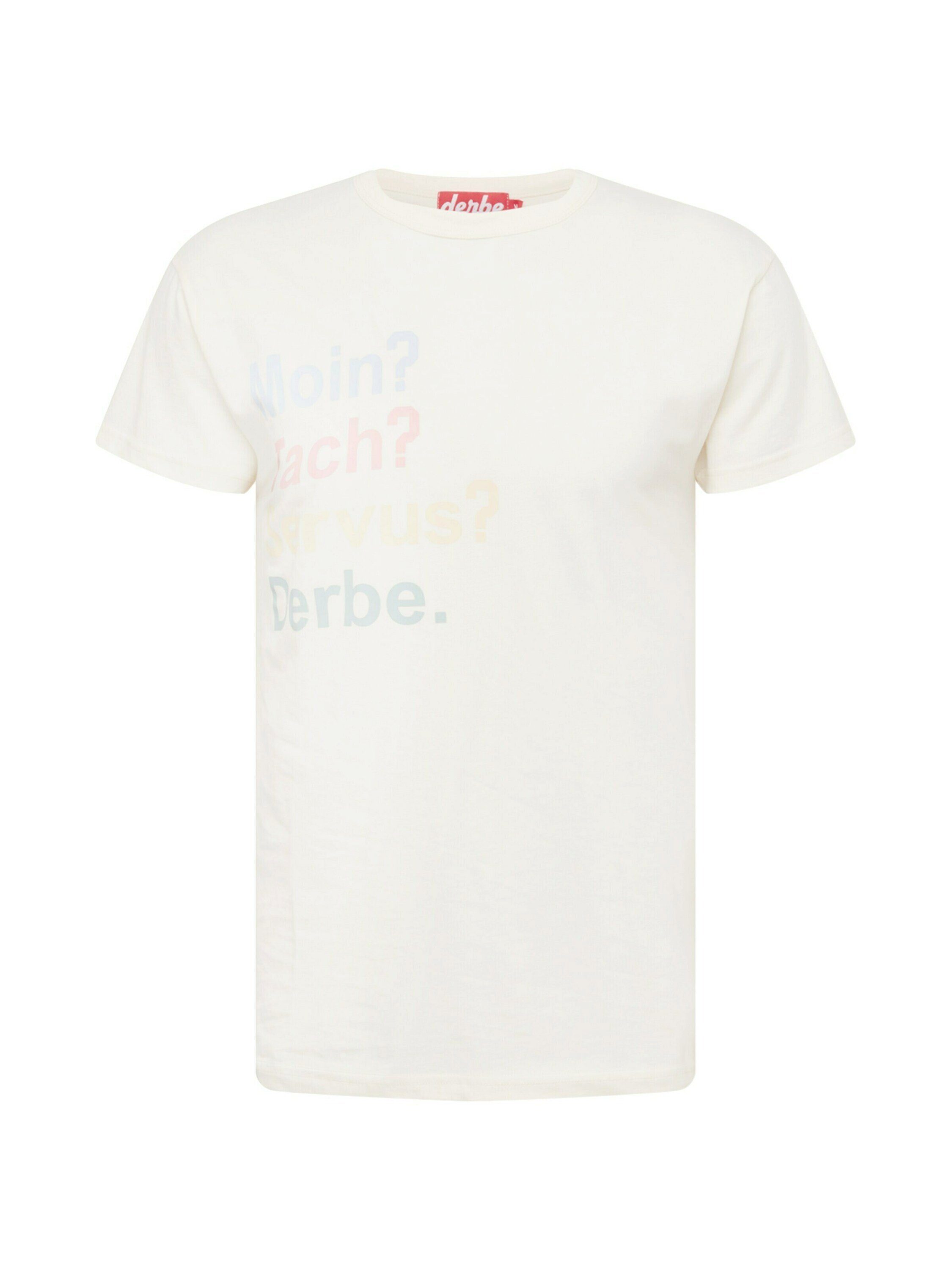 Derbe T-Shirt (1-tlg) off white