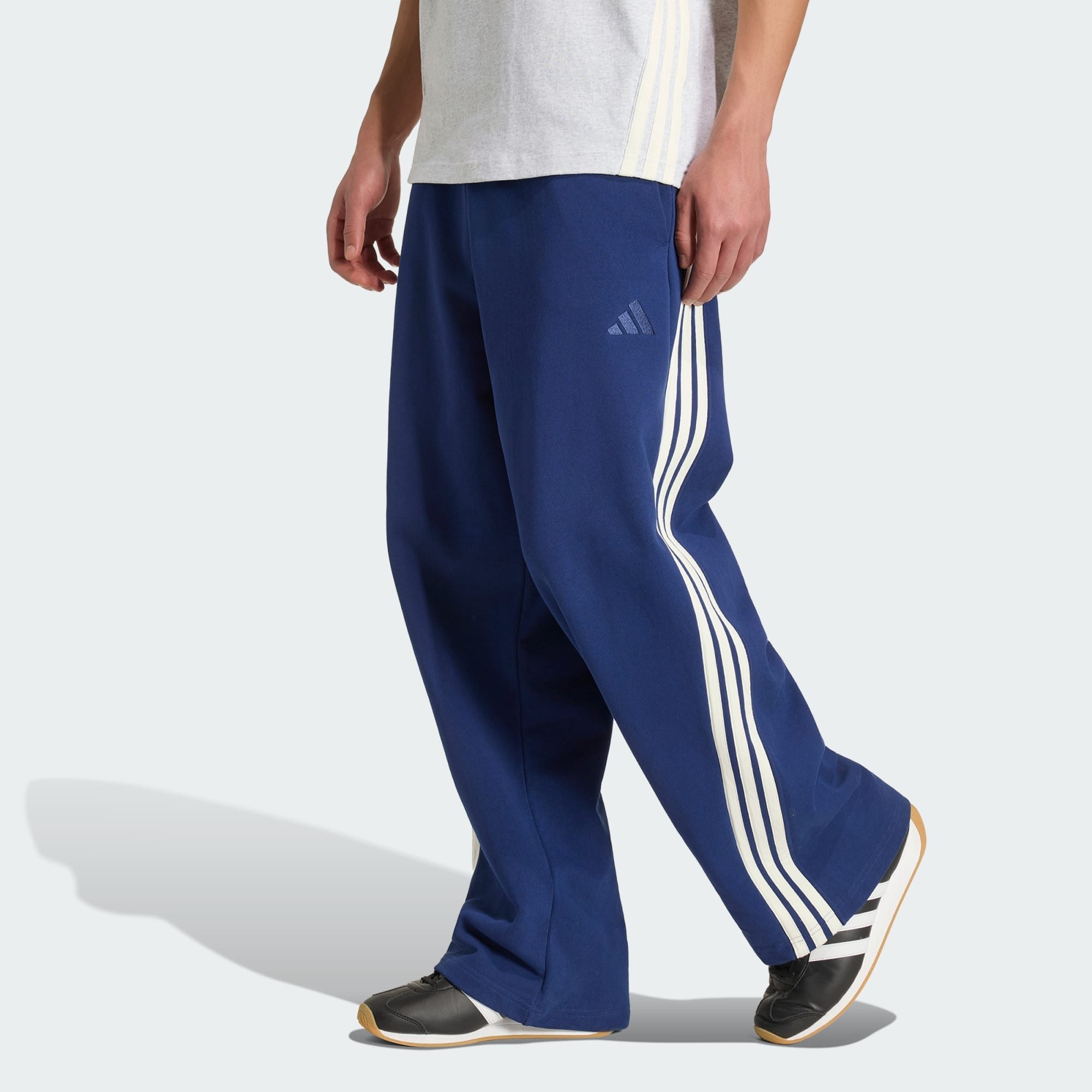 adidas Sportswear Jogginghose ADIDAS KIT 3-STREIFEN HOSE, WEIT GESCHNITTEN