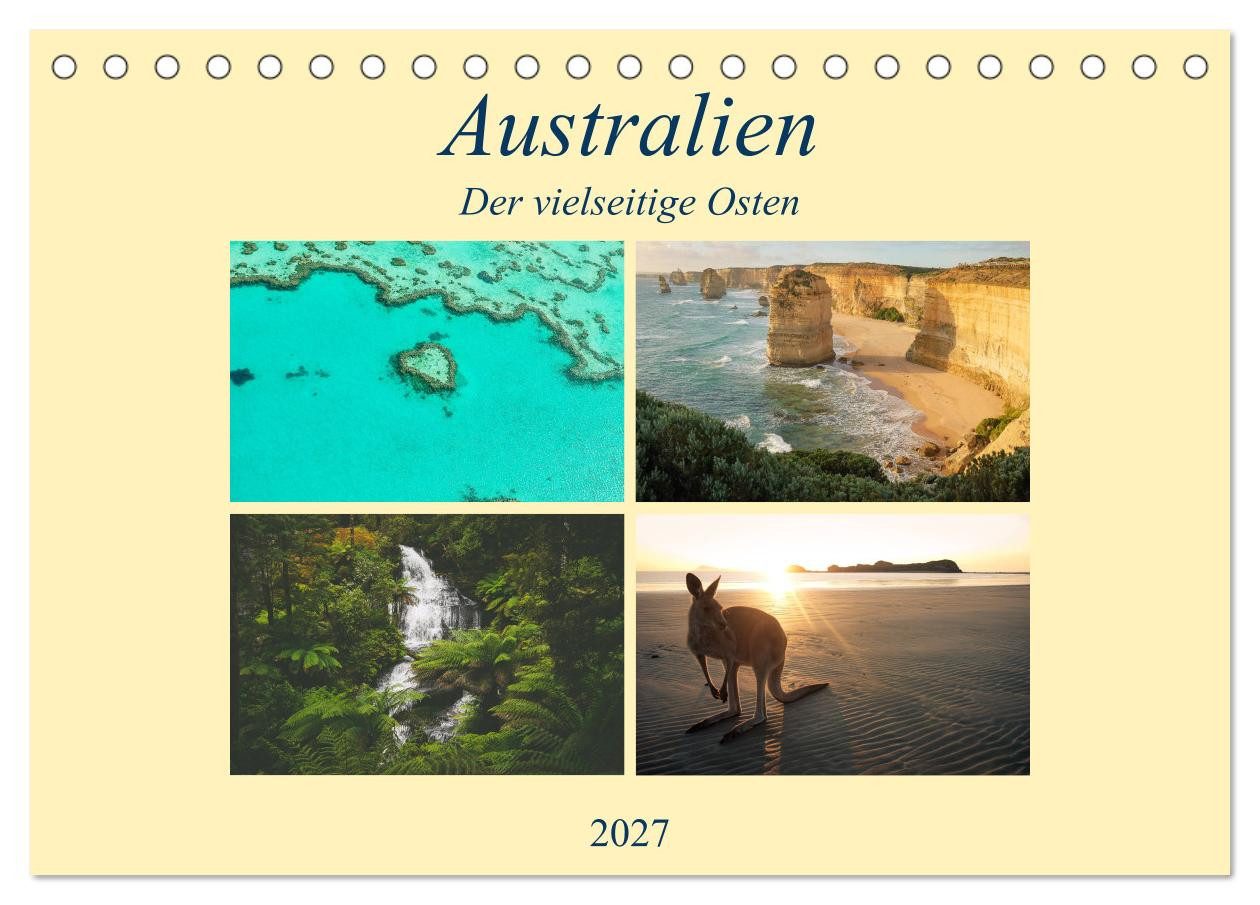 CALVENDO Wandkalender Australien - Der vielseitige Osten (Tischkalender 2027 DIN A5 quer), C