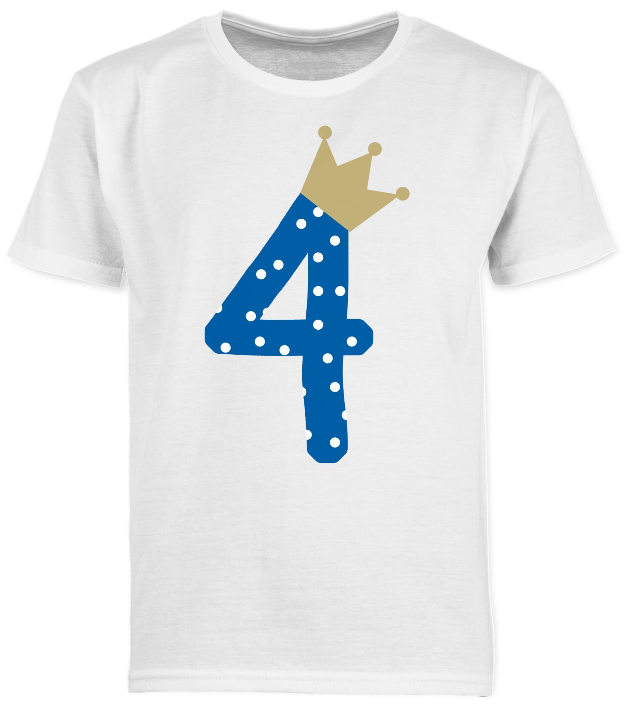 T-Shirt Vier Krone Junge Vierter