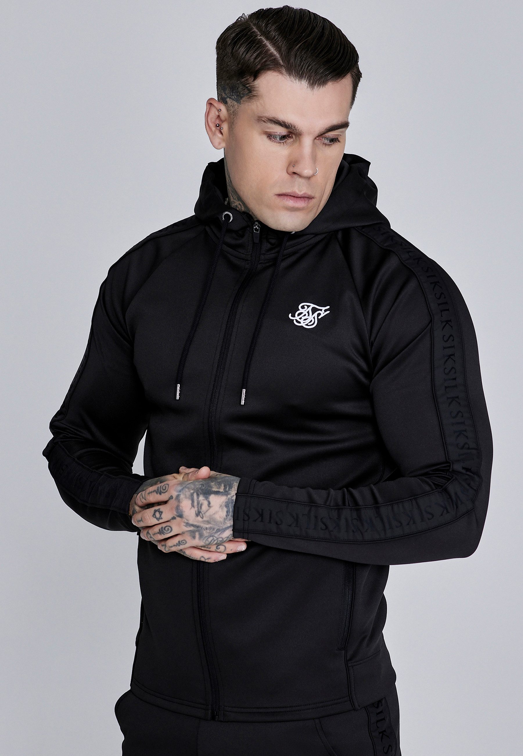 Siksilk Sweatanzug SikSilk Herren Hoodie und Jogginghose Set günstig online kaufen