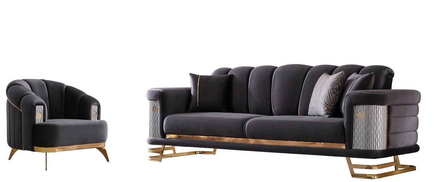 Villa Möbel Polstergarnitur Zeon, (Set, 2-tlg), günstig online kaufen