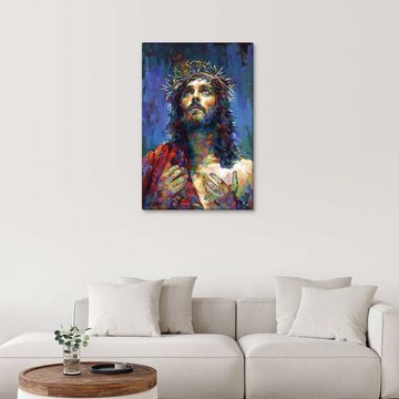 Posterlounge Leinwandbild Leon Devenice, Jesus Christus I, Illustration