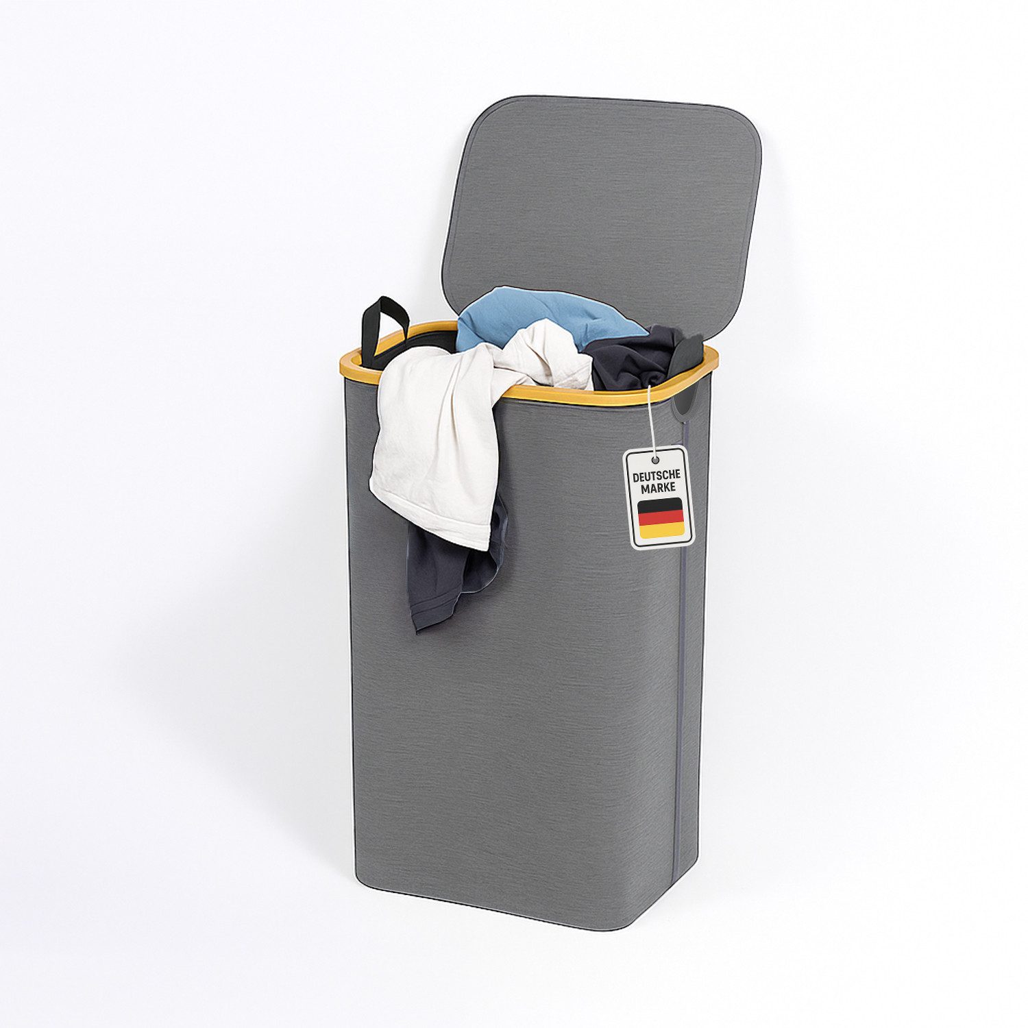 Roxlin Wäschekorb Wäschekorb 100L mit Deckel & herausnehmbarer Tasche, falt günstig online kaufen