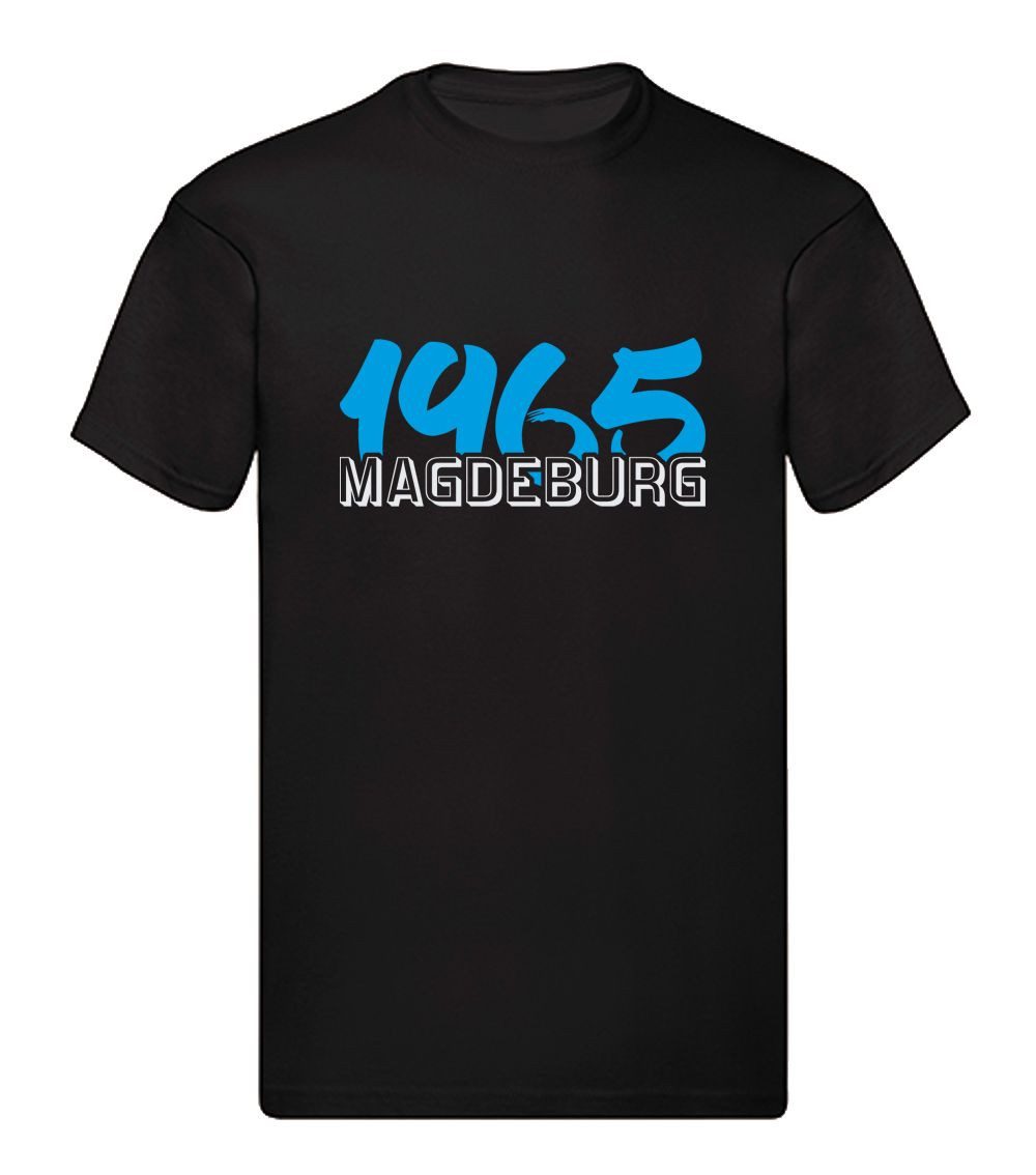 G-graphics T-Shirt 1965 – Magdeburg (1-tlg) Herren T-Shirt mit einem Motiv für den echten Fan