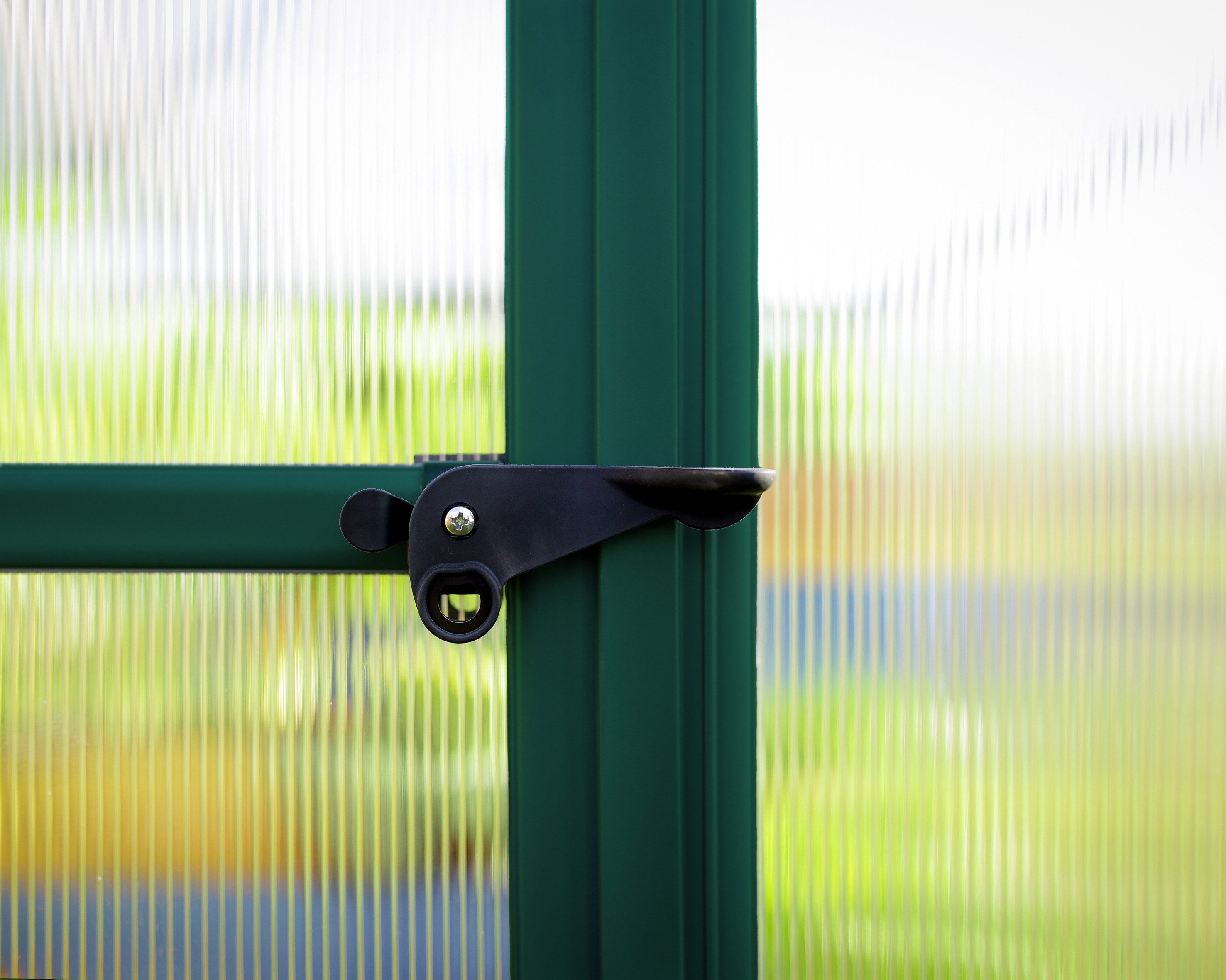 Palram - Canopia Gewächshaus Mythos, BxTxH: 185 x 426 x 208 cm, BxLxH: 58 x 120 x 208 cm, 4 mm Wandstärke, lebenslang widerstandsfähige Wandpaneele