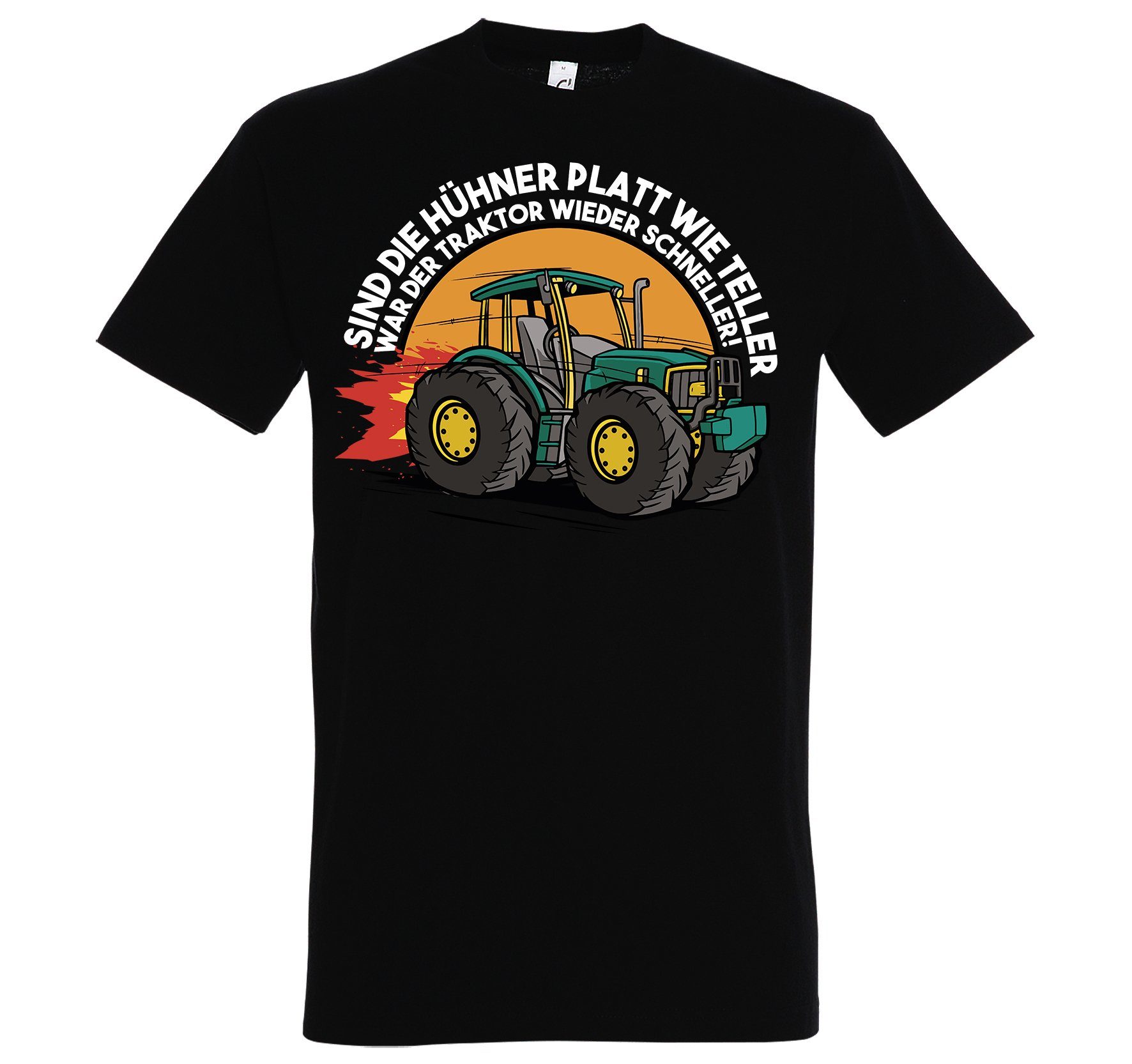 Youth Designz TShirt Traktor Farmer Herren Shirt mit trendigem Frontprint