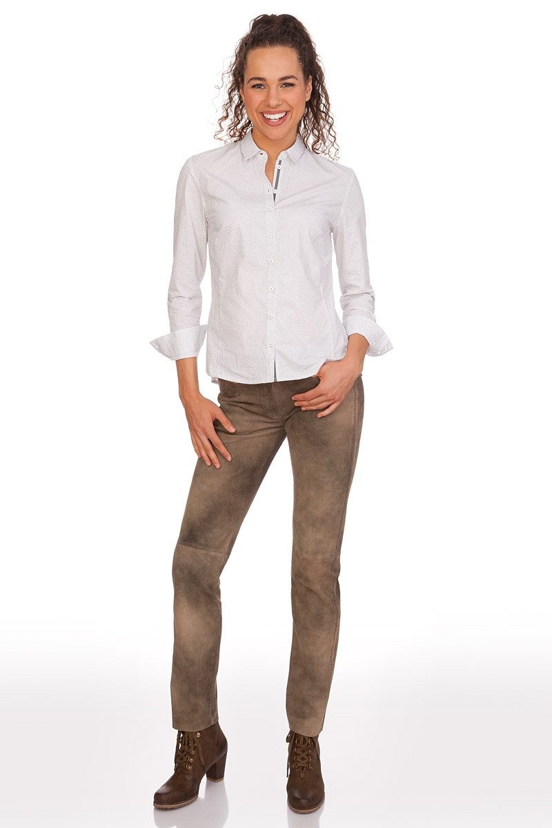 Hammerschmid Trachtenbluse Trachtenbluse - STEFANIE - weiß