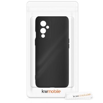 kwmobile Handyhülle Slim Case für OnePlus 9 (EU/NA Version), Hülle Silikon Handy - Handyhülle gummiert