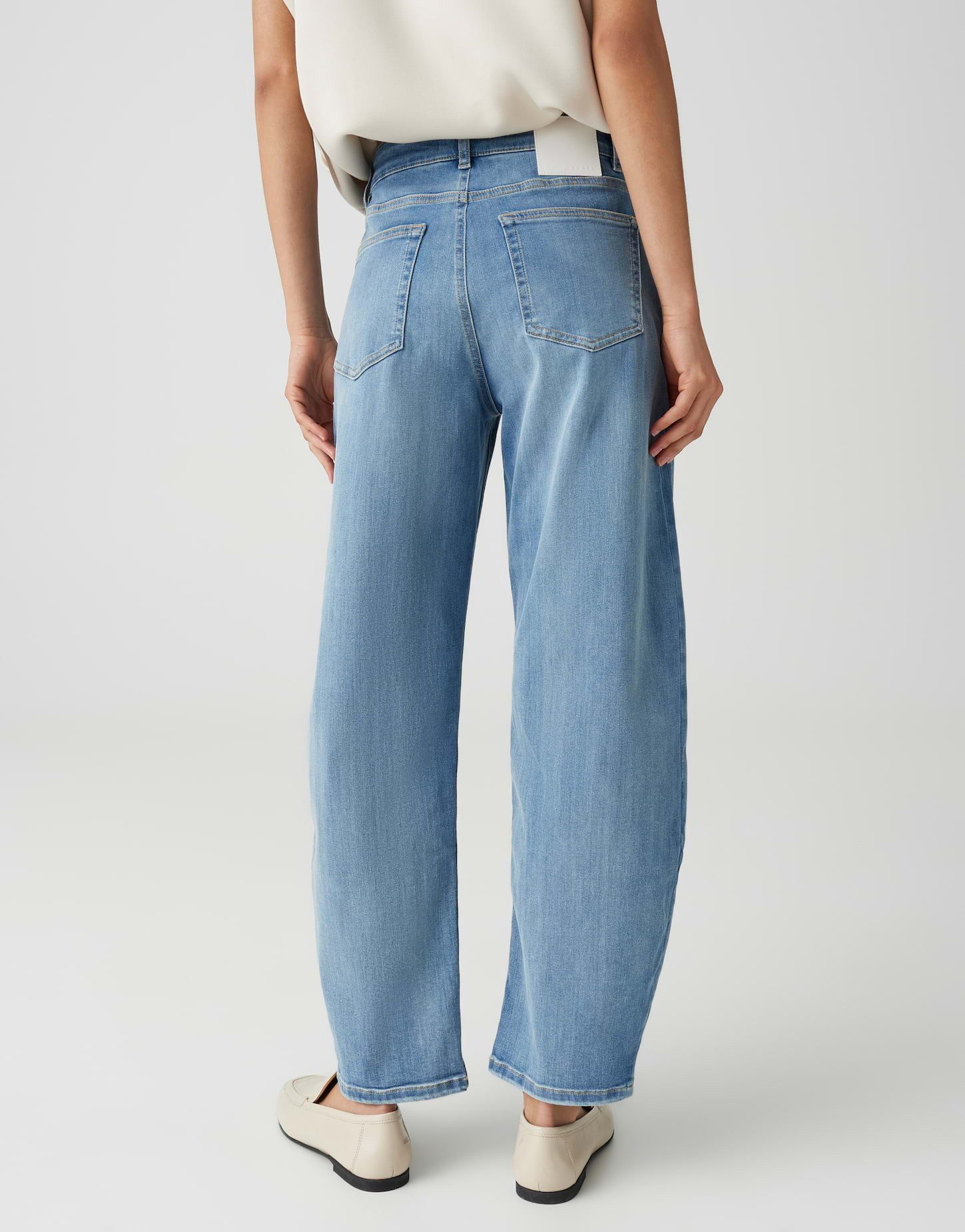 OPUS PANTS Relax-fit-Jeans MARI COSMO Barrel Jeans aus Baumwoll Mix Mid Rise – Bild 3 von 5