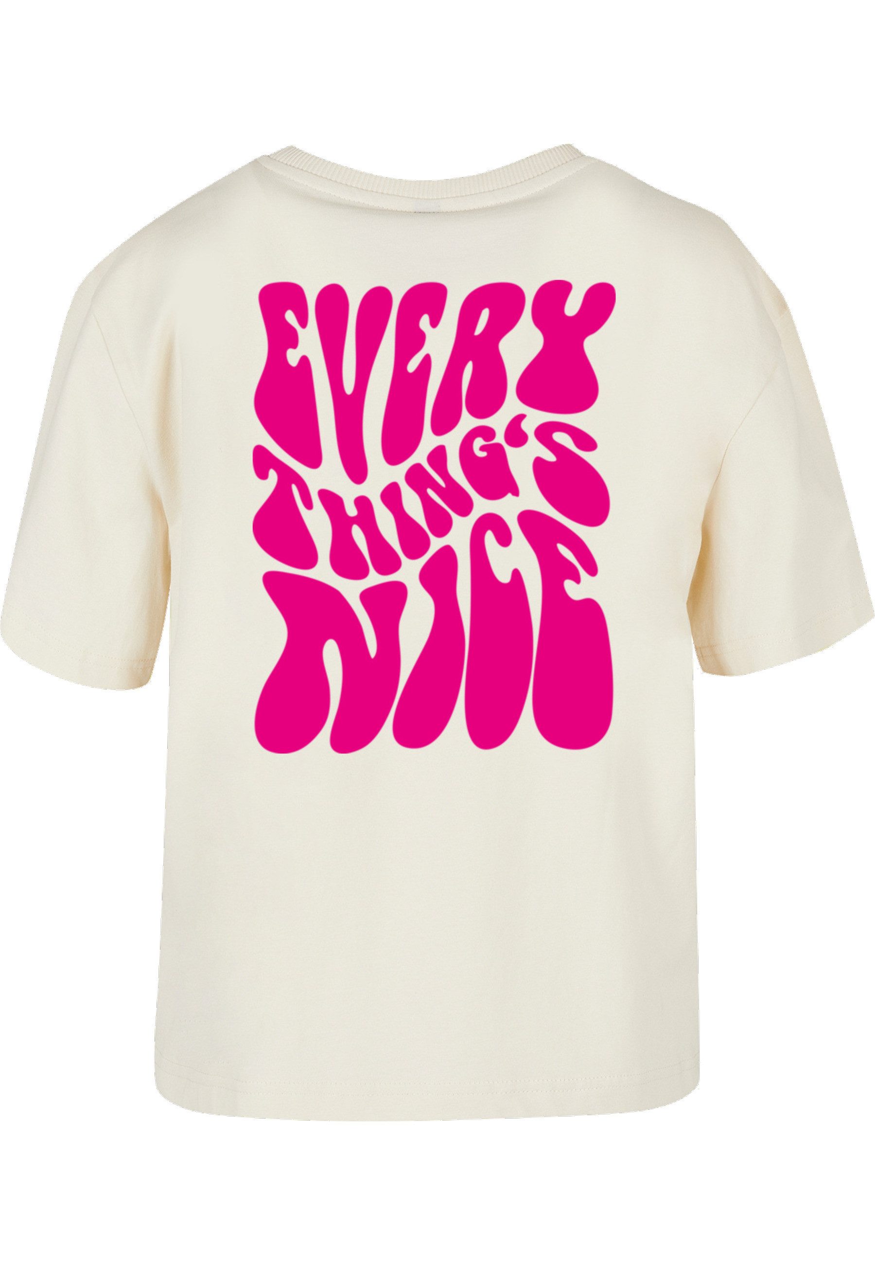 Miss Tee T-Shirt Miss Tee Damen Everything's Nice Tee (1-tlg) günstig online kaufen