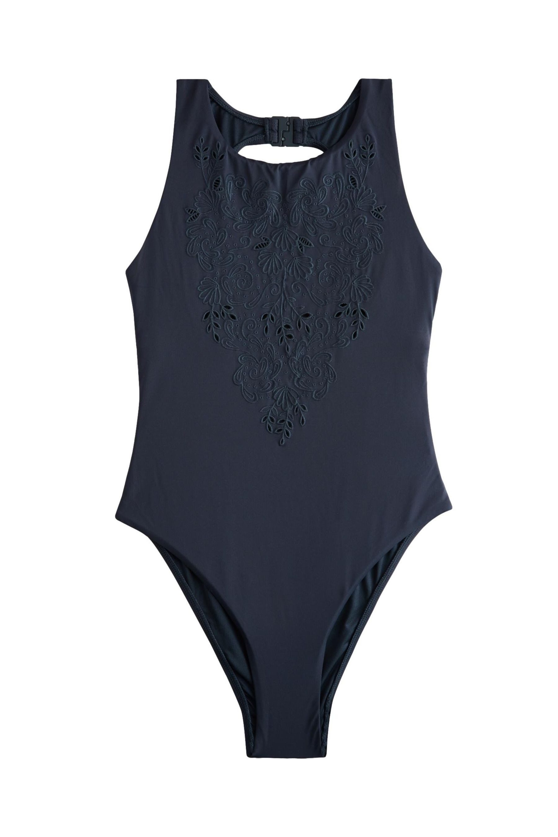 Next Badeanzug Hoch geschlossener, bauchformender Badeanzug (1-St)