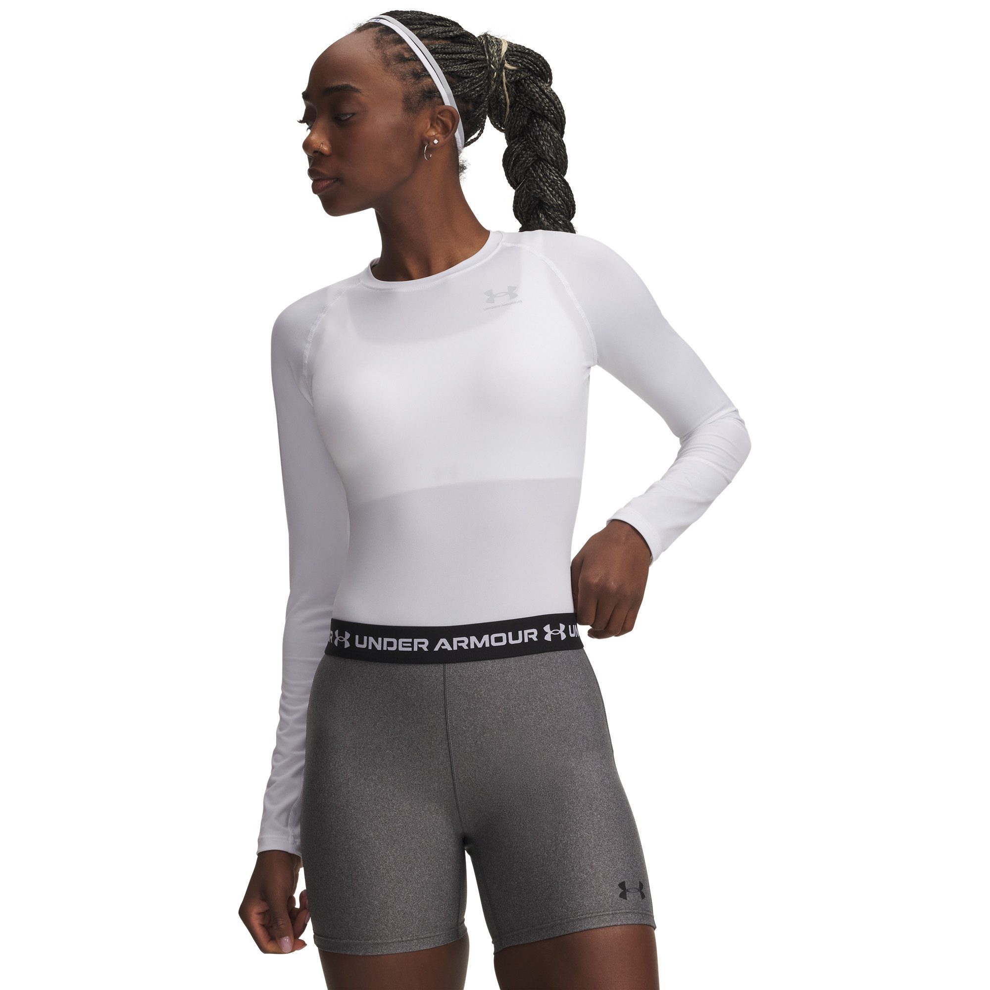 Unterziehshirt Under Armour Damen Shirt HG Authentics Comp LS 1365459