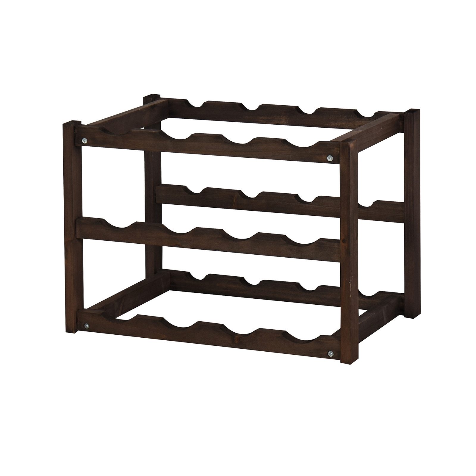 HTI-Living Weinregal Weinregal Anea Holz Braun, Stück 1-tlg., Regal Bambus günstig online kaufen