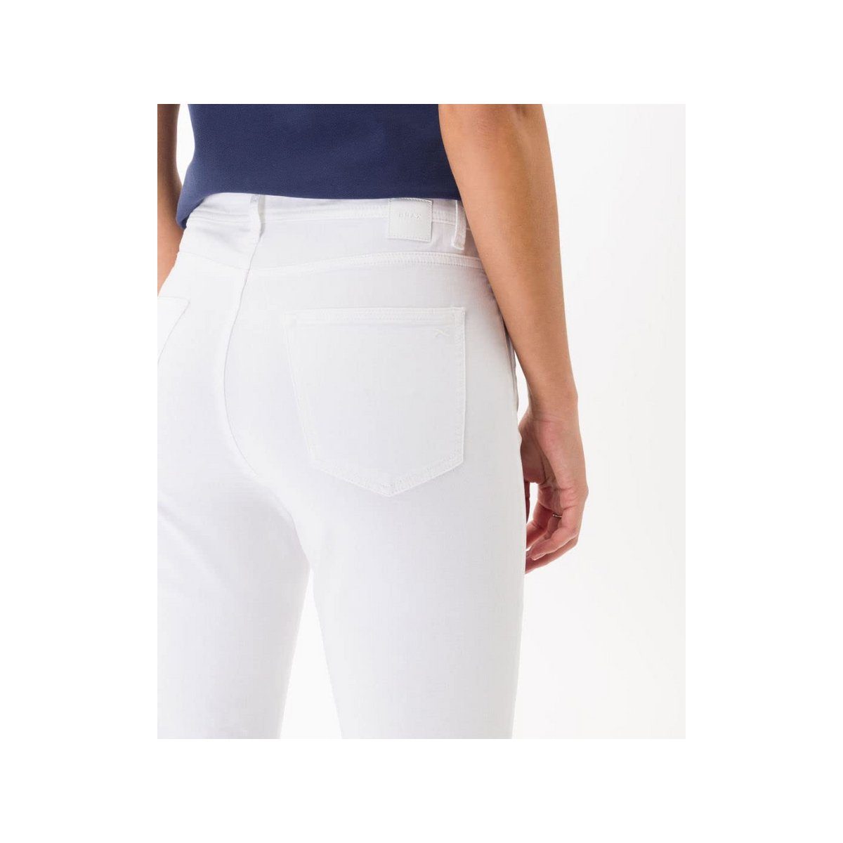 (1-tlg) white Brax weiß 5-Pocket-Jeans