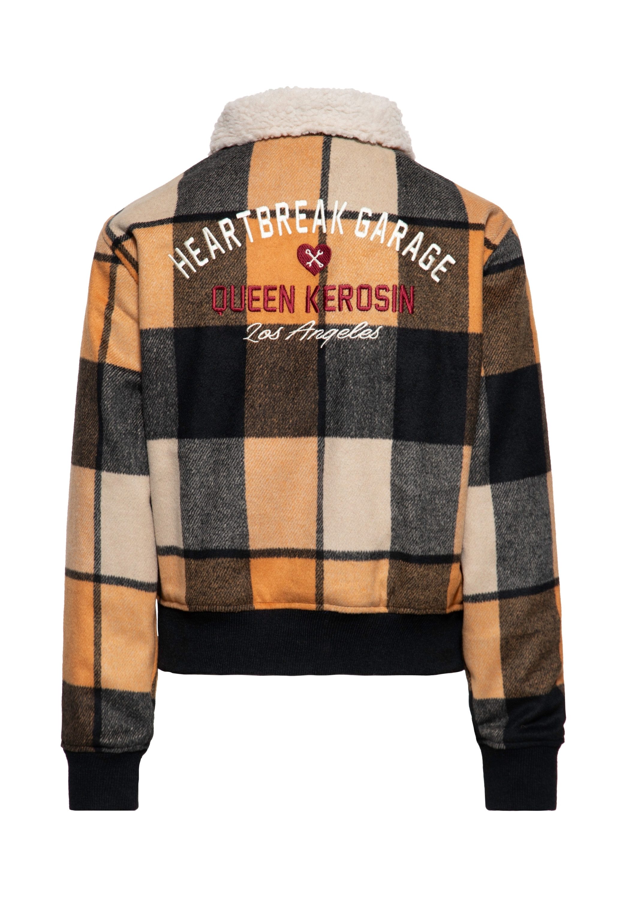 QueenKerosin Winterjacke Heartbreak Garage (1-St) mit günstig online kaufen