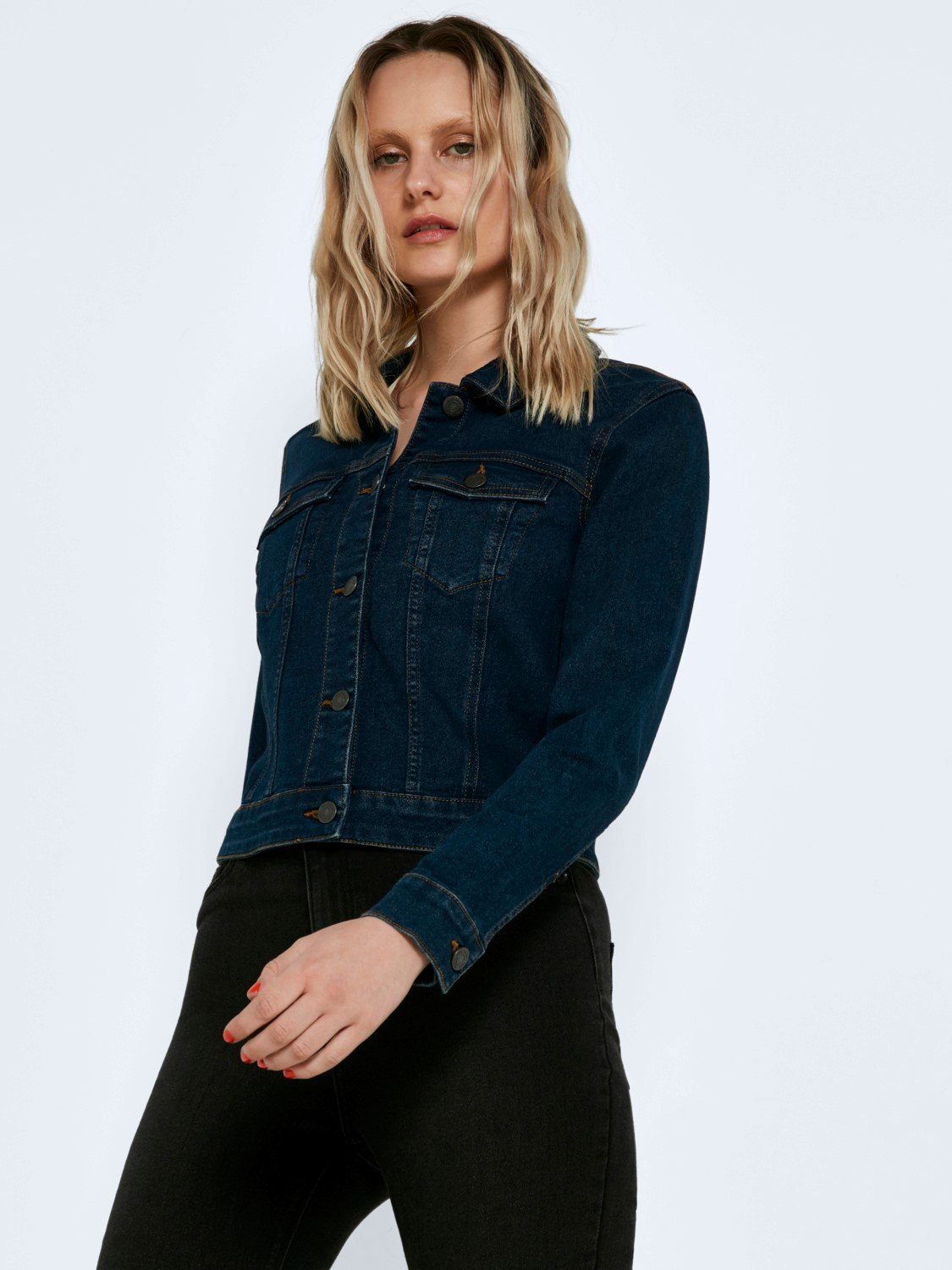 Noisy may Jeansjacke (1-St) NMDEBRA L/S günstig online kaufen