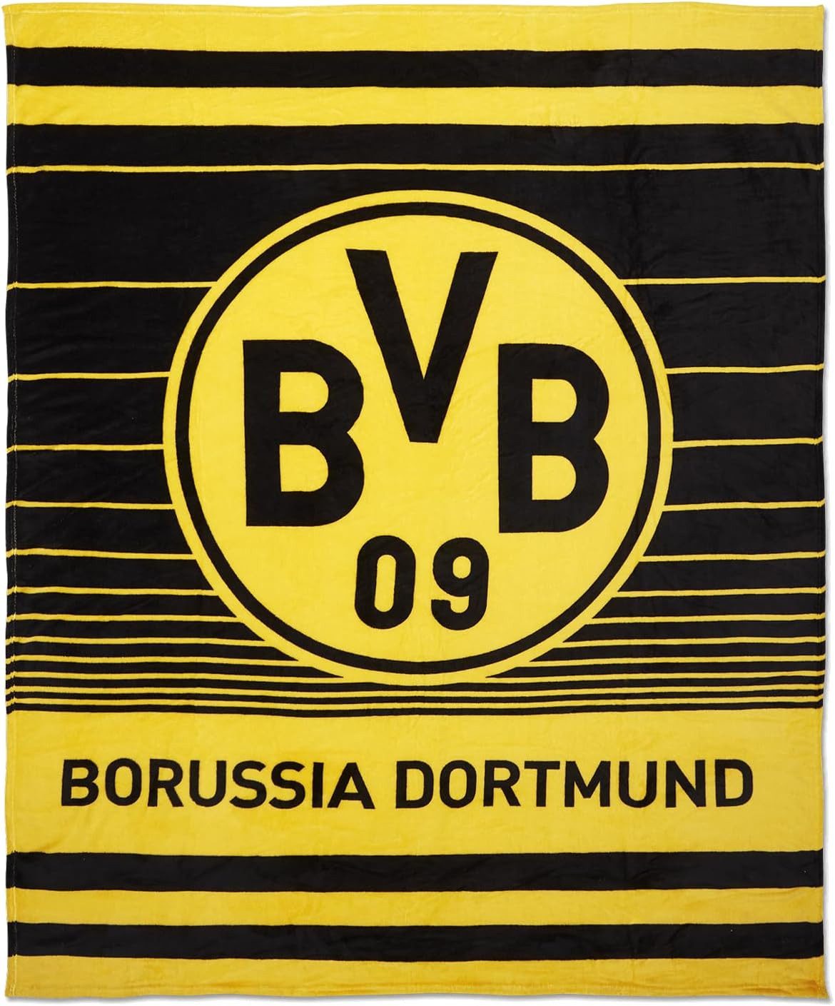 BVB MERCHANDISING Tagesdecke BVB Fleecedecke Streifen günstig online kaufen