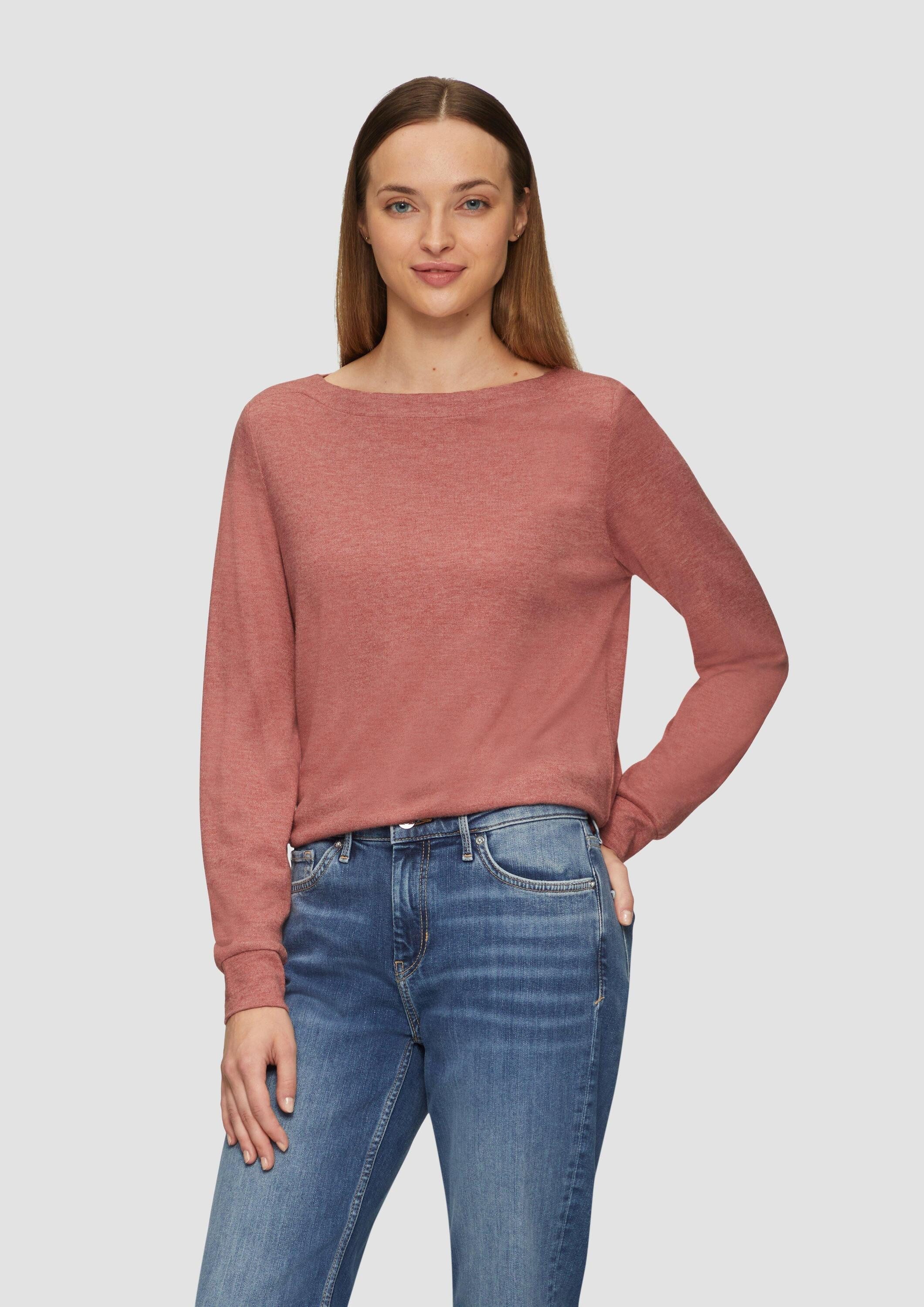 s.Oliver Langarmshirt T-Shirt Weiches Longsleeve aus günstig online kaufen