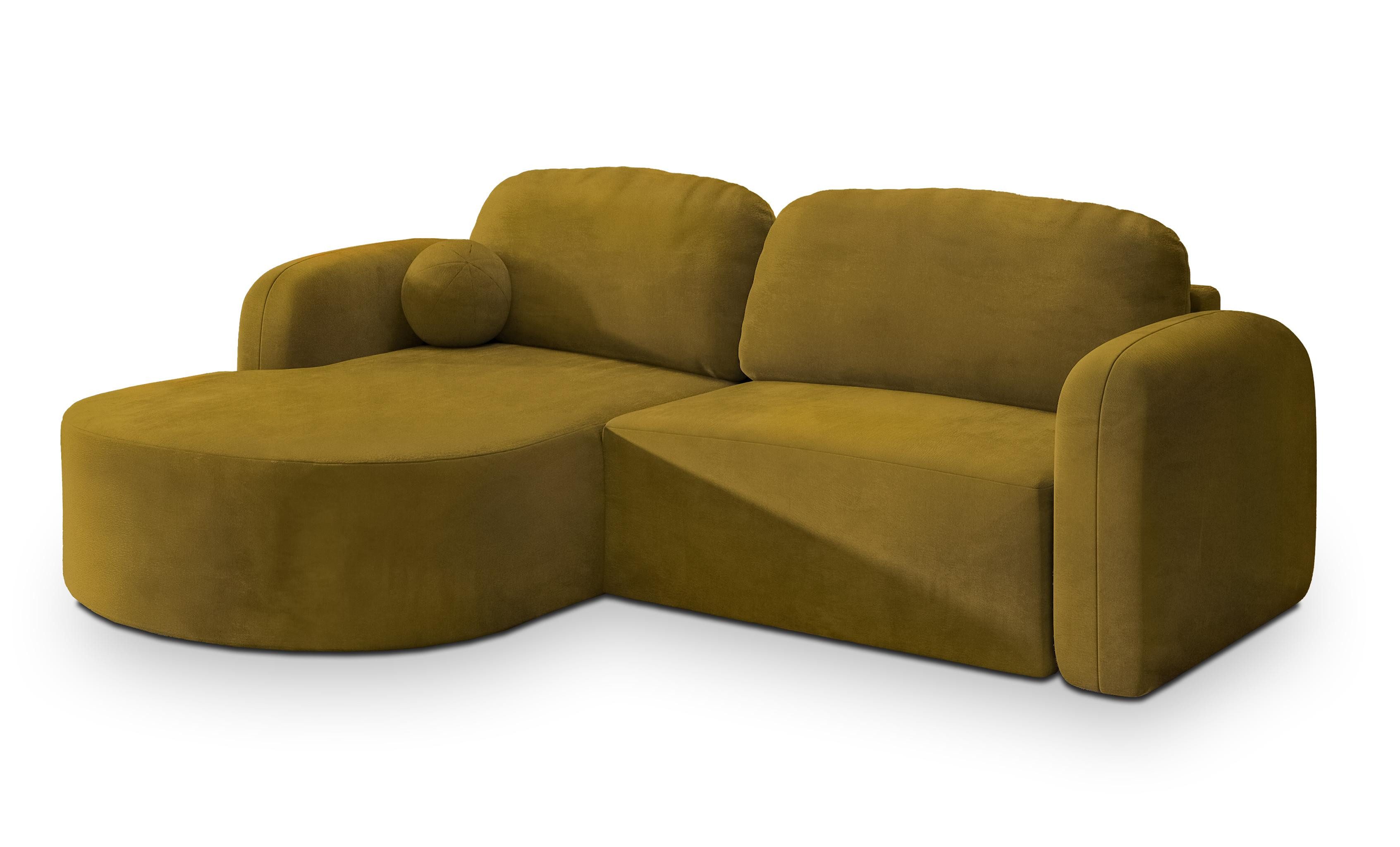 Masseno Ecksofa AMILIA mit Schlaffunktion L-Form, günstig online kaufen