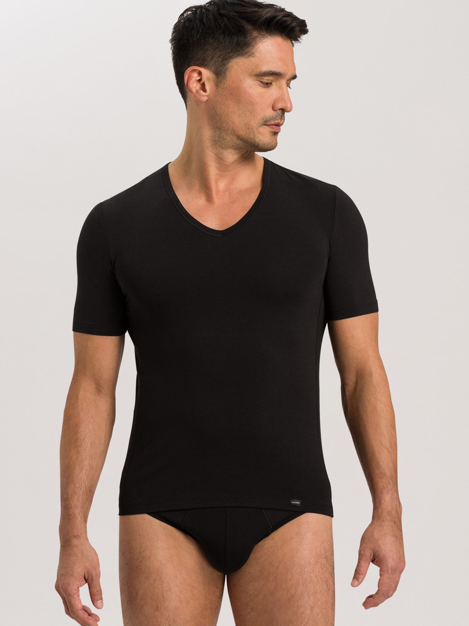Hanro V-Shirt Natural Function (1-tlg)