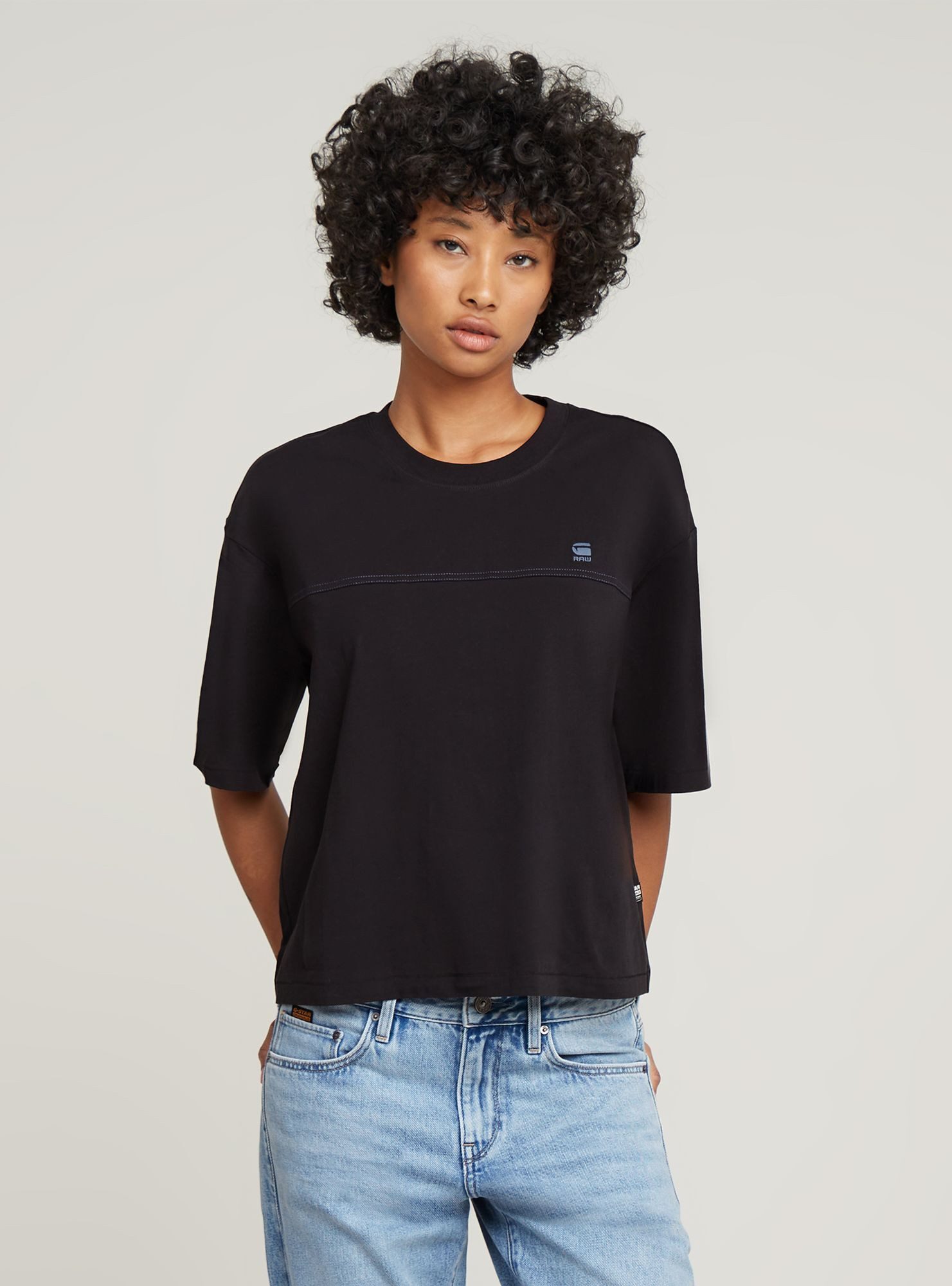 G-STAR T-Shirt Horizontal Seam Loose Top