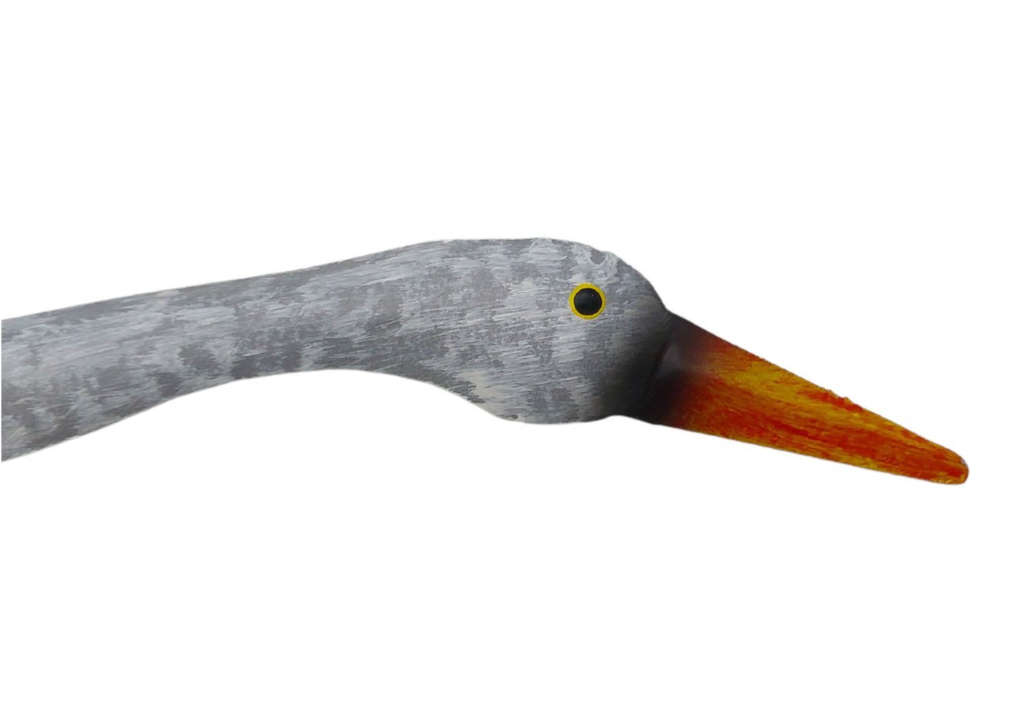 BURI Dekobaum 2x Kranich Metall Wandbild günstig online kaufen