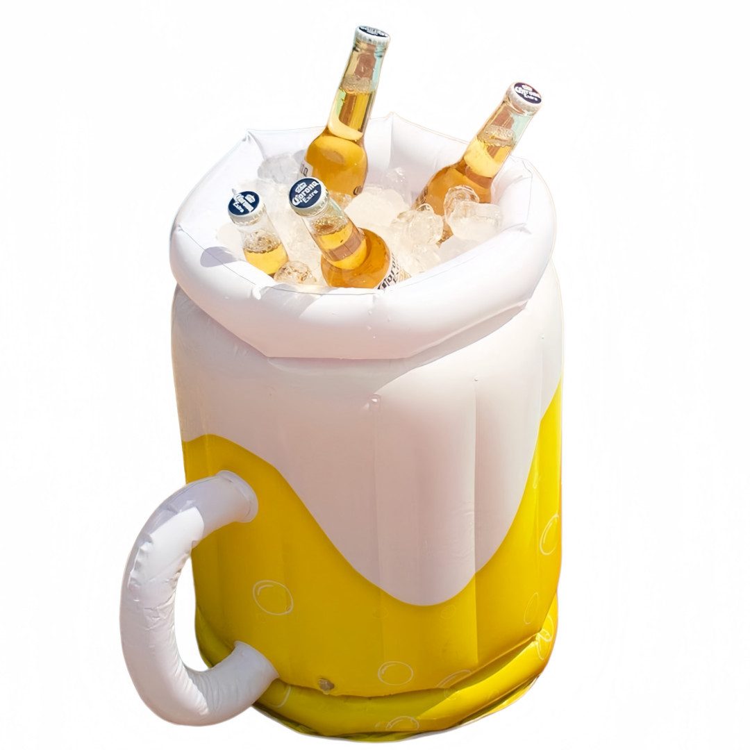 FOUORTUNATE-BEE Luftsessel Aufblasbarer Bierkrug