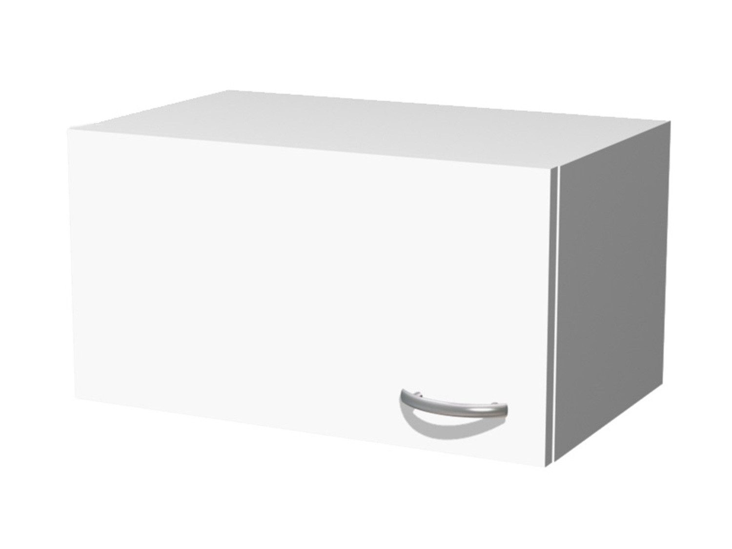 Flex-Well Kurzhängeschrank Kurzhängeschrank Küche - 60 cm breit - Weiß – Witus
