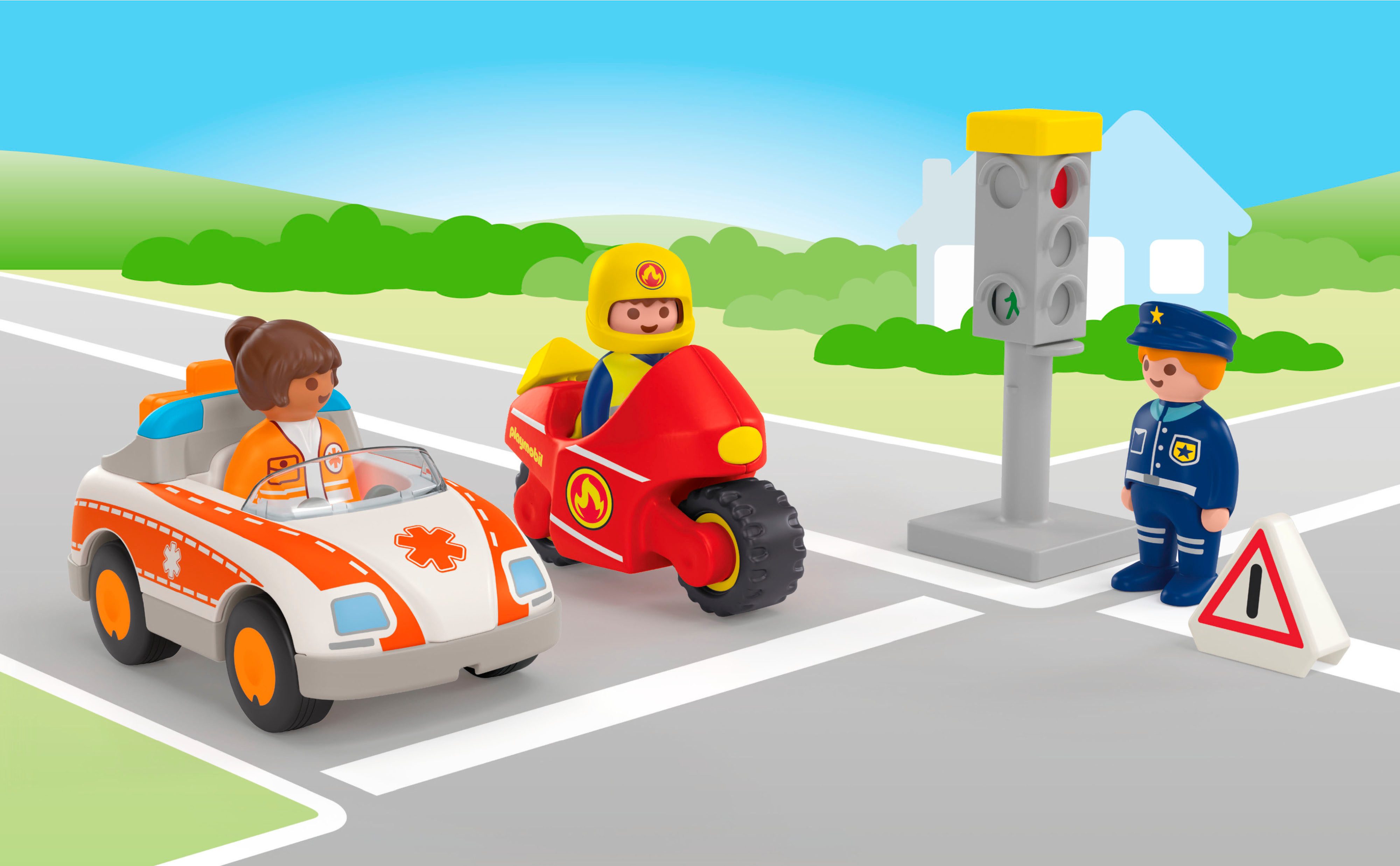 Playmobil® Helden des Alltags (71692), JUNIOR Konstruktions-Spielset, (8 St günstig online kaufen