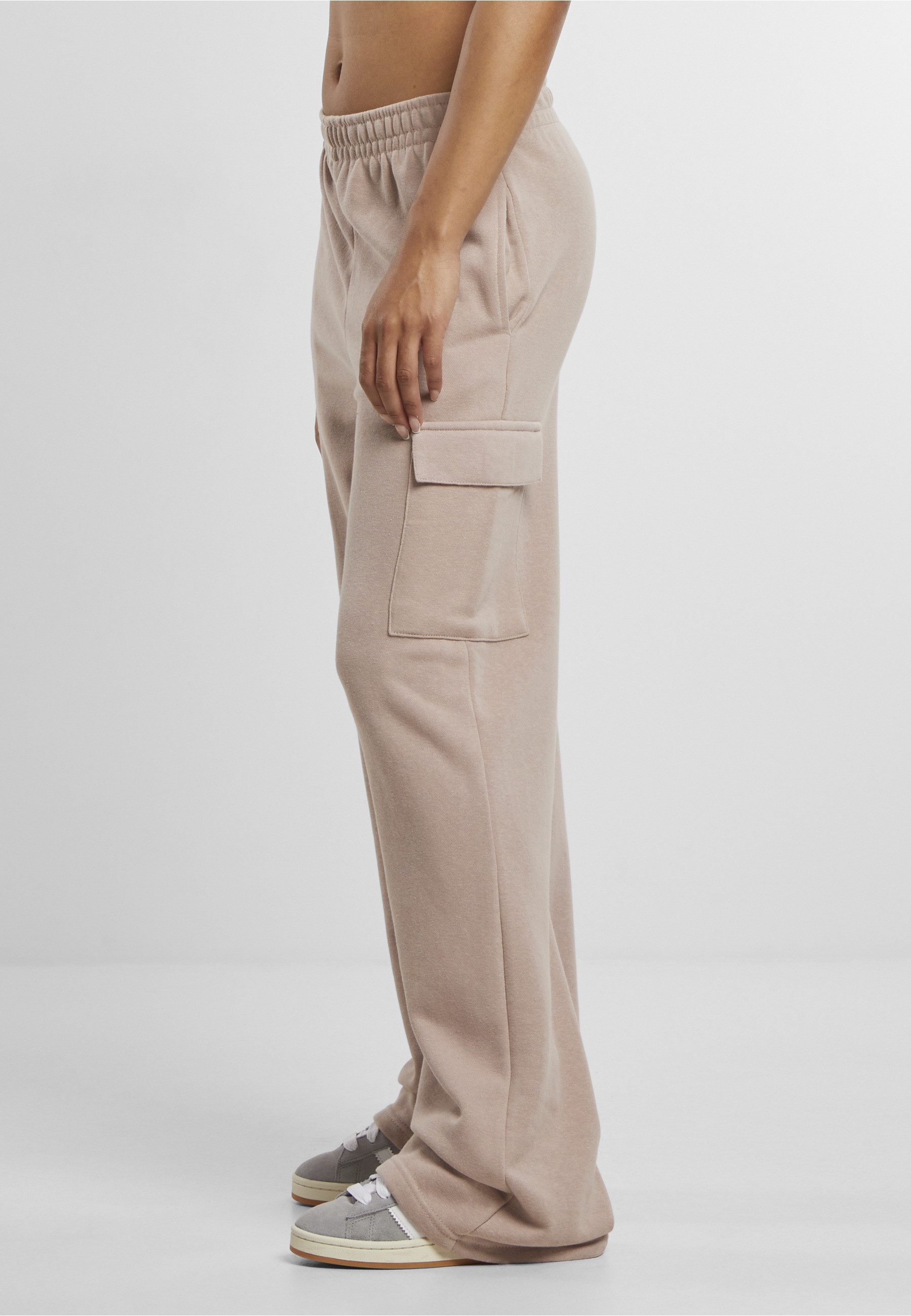 URBAN CLASSICS Jogginghose Urban Classics Damen Ladies Baggy Light Terry Sw günstig online kaufen