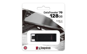 Kingston DataTraveler DT70 (128 GB) USB-C Typ-C 3.2 Flash Drive USB Stick USB-Stick