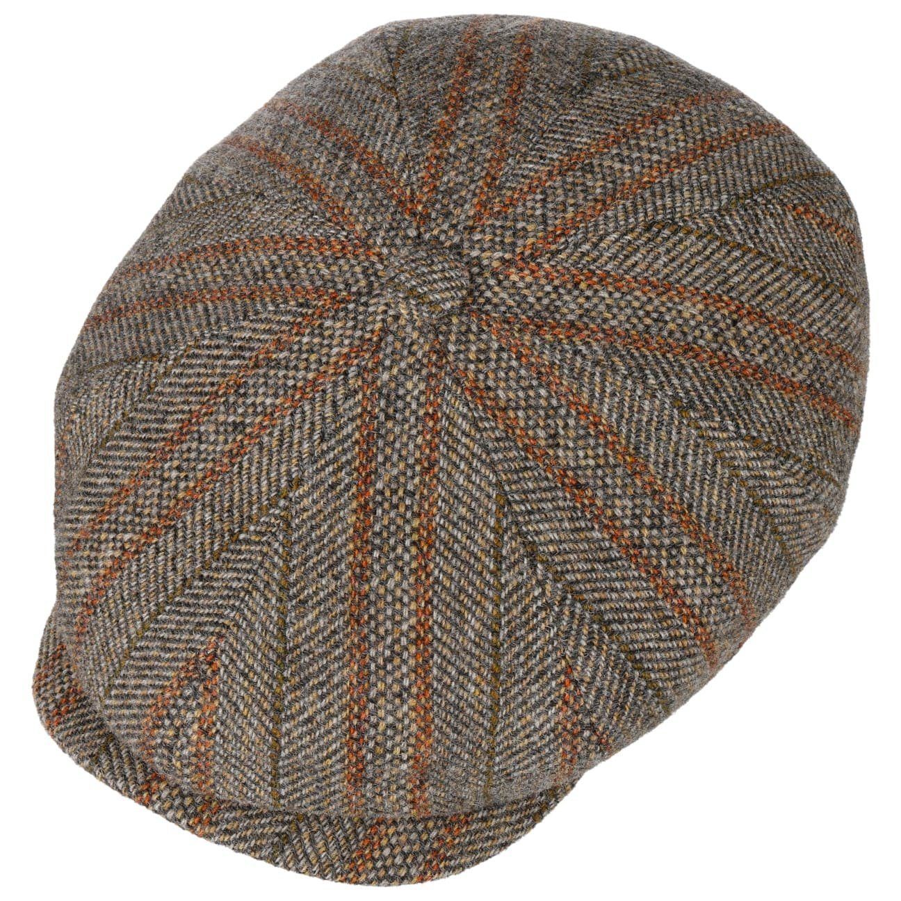 Stetson Flat Cap (1-St) Schirmmütze mit Schirm, Made in the EU