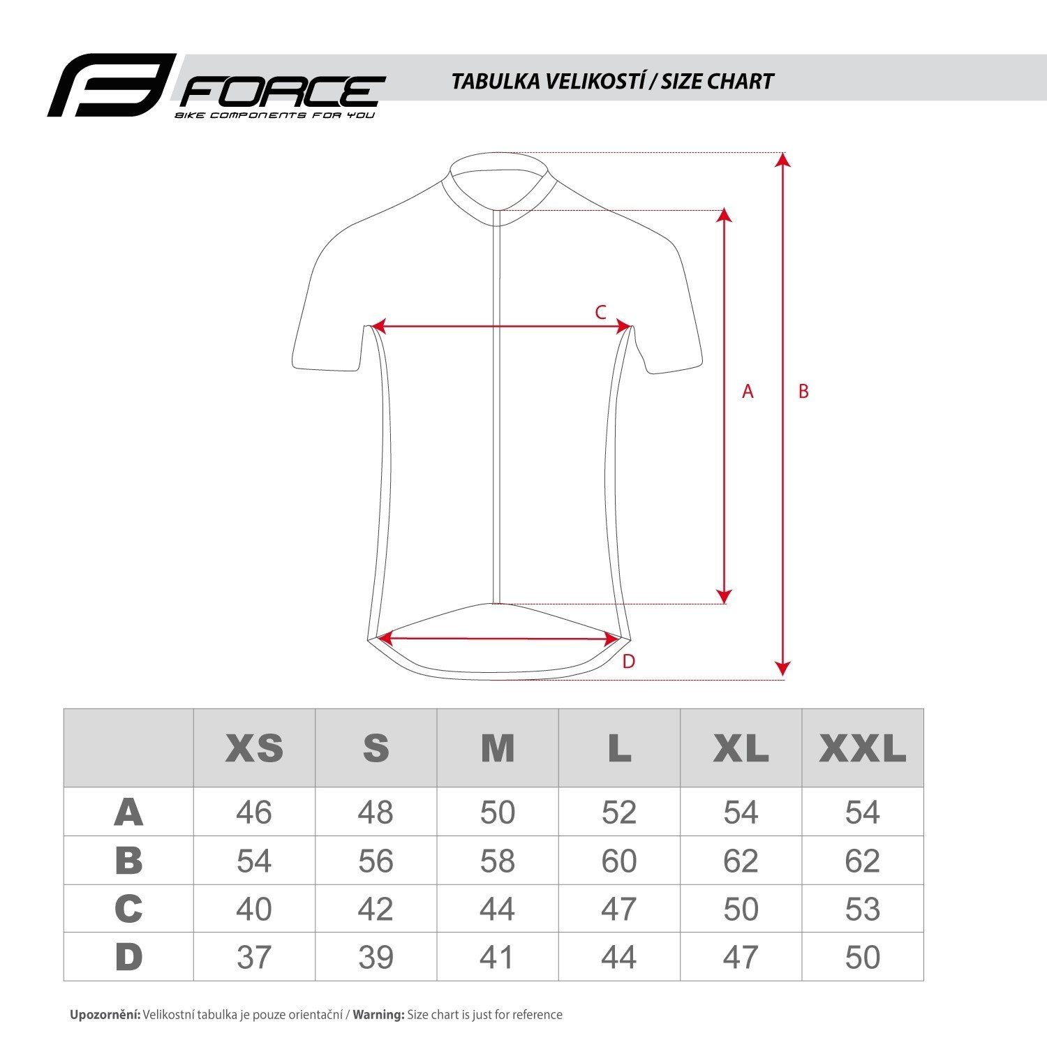 FORCE Radtrikot Force Jersey LIFE kurzarm, Damen, Rot-Blau %%%*