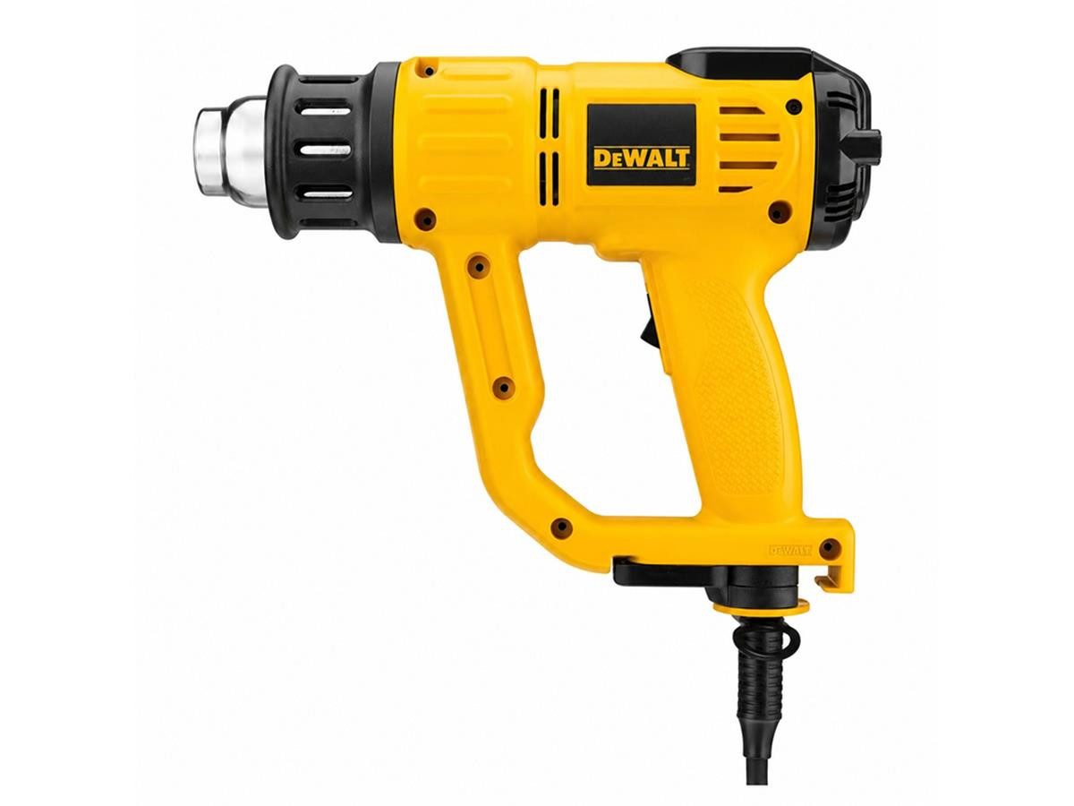 DeWalt Heißluftgebläse 2000 Watt, 2000 in W, bis max. 600 °C, 2000 W, stufenlos regelbare Hitze von 50 °C bis 600 °C
