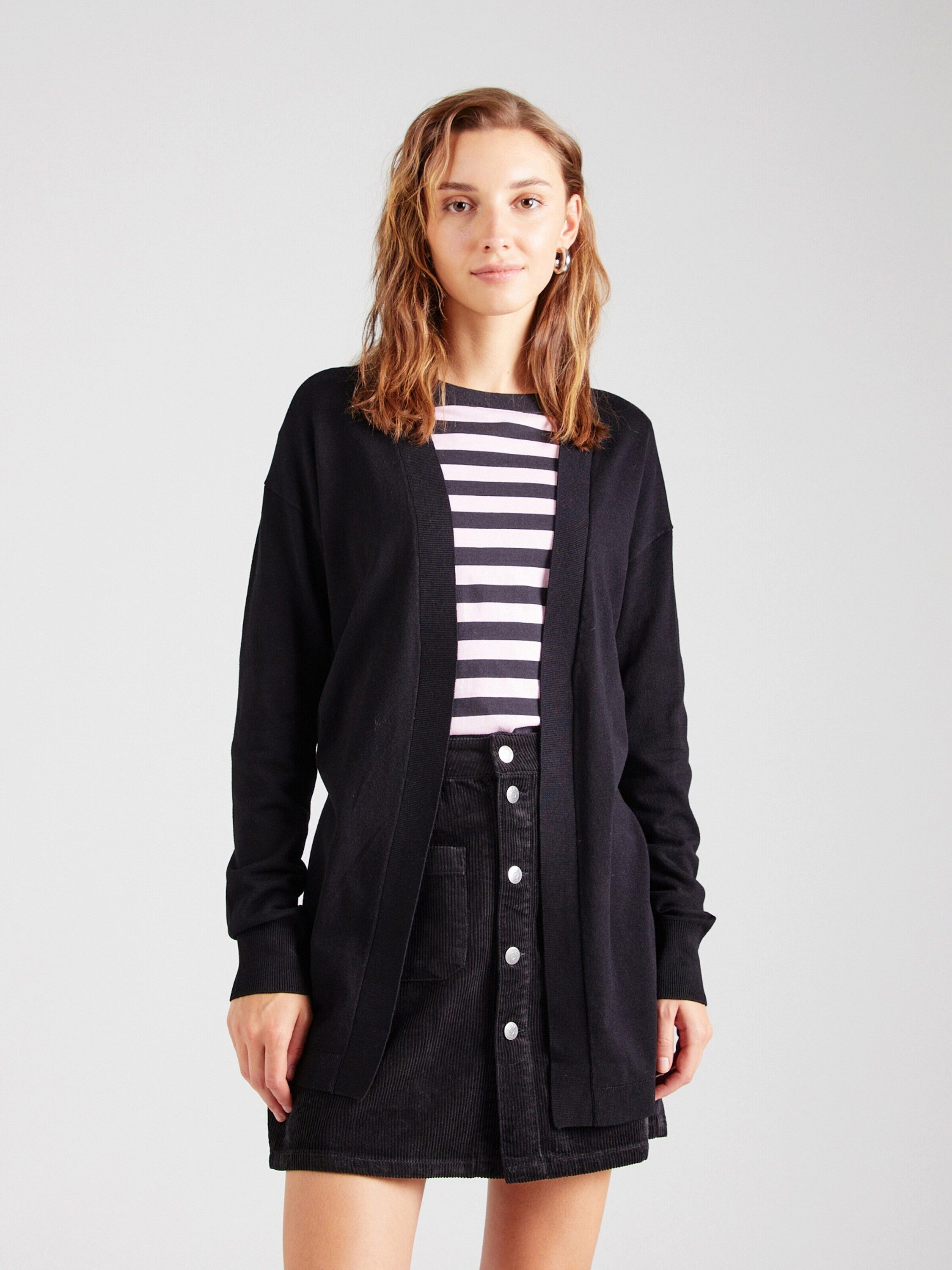 b.young Strickjacke BY MORLA (1-tlg) Plain/ohne Details