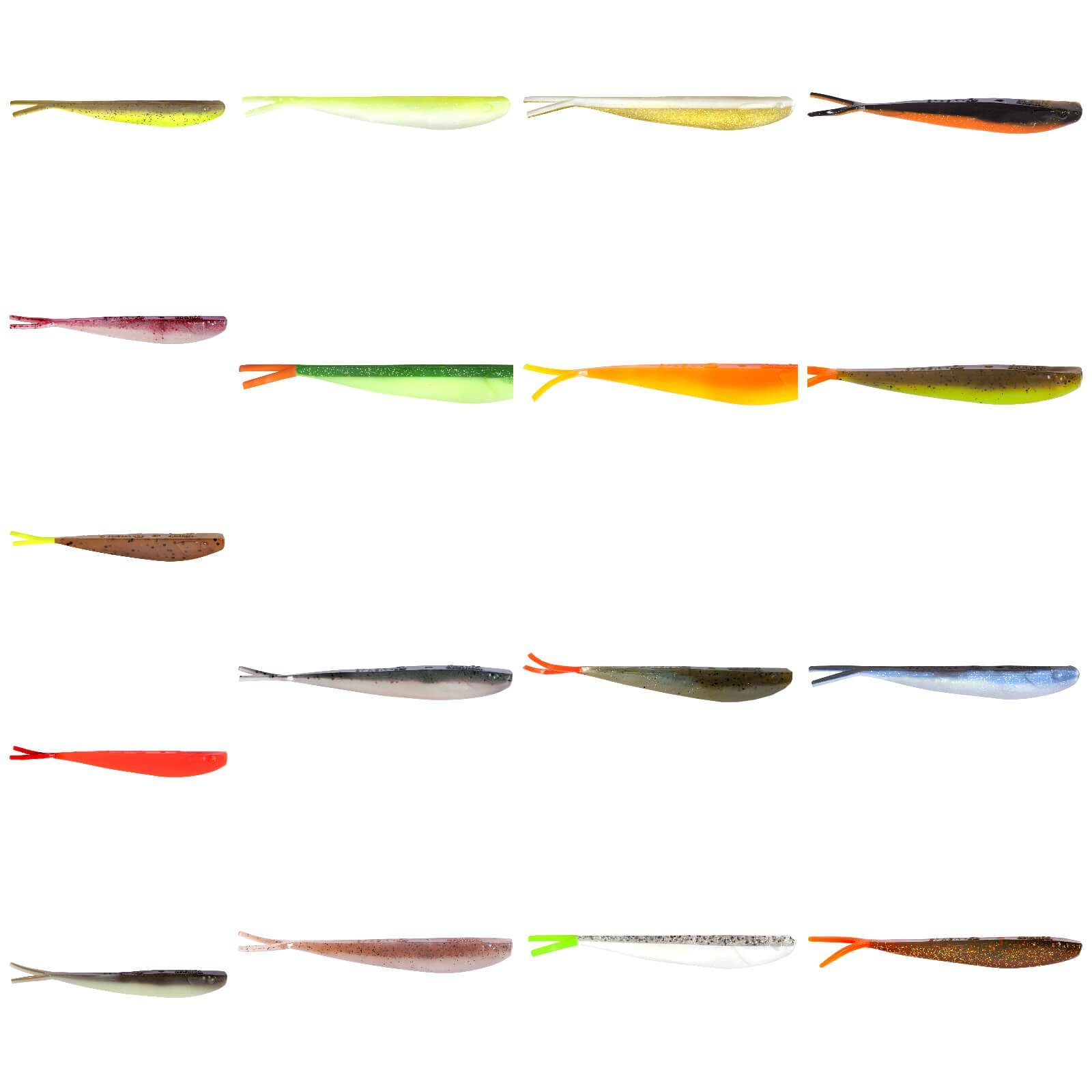 13cm Kunstköder, Gummifisch Shad Manns Candy Manns Sweet Q-Fish Baits