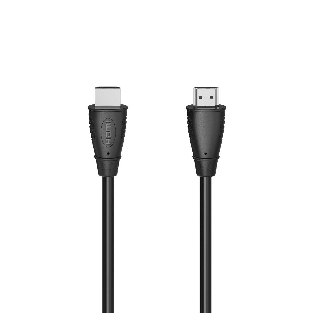 Hama HDMI Kabel 4K, High Speed Ethernet mit 3D Übertragung, HDMI Stecker HDMI-Kabel, HDMI, HDMI (300 cm), Länge 3 m, geschirmt, Audiorückkanal (ARC), Hochauflösung, schwarz