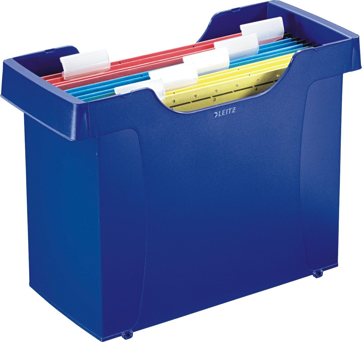 LEITZ Aufbewahrungsbox Hängemappenbox Mini-Aktei Plus A4 blau