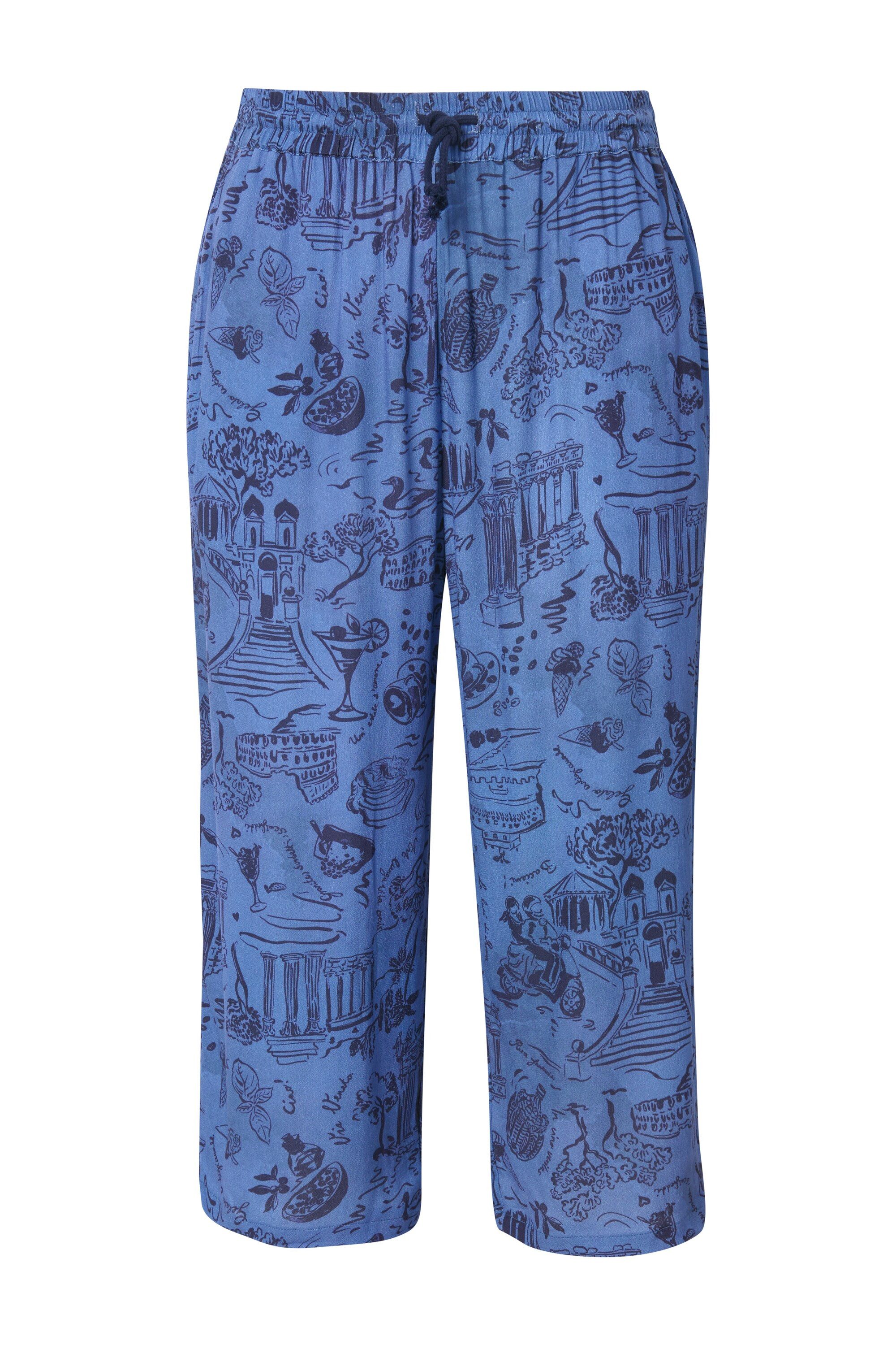 Ulla Popken Culotte Culotte Rose knielang günstig online kaufen