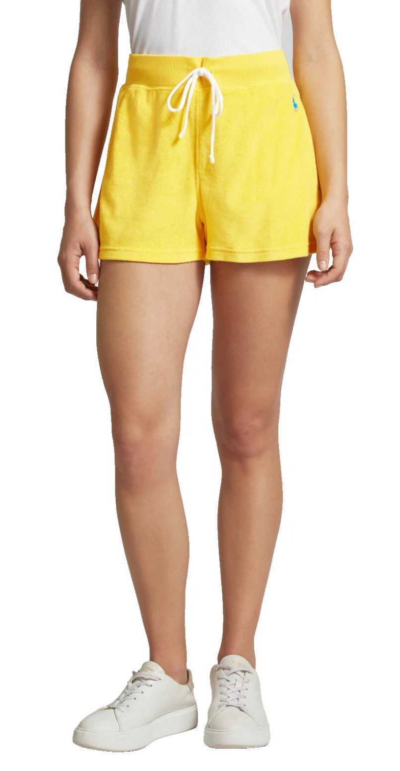 Polo Ralph Lauren Sweatshorts Damen Frottee Shorts Stilvolle Bequemlichkeit trifft auf hochwertige Verarbeitung – Bild 4 von 5