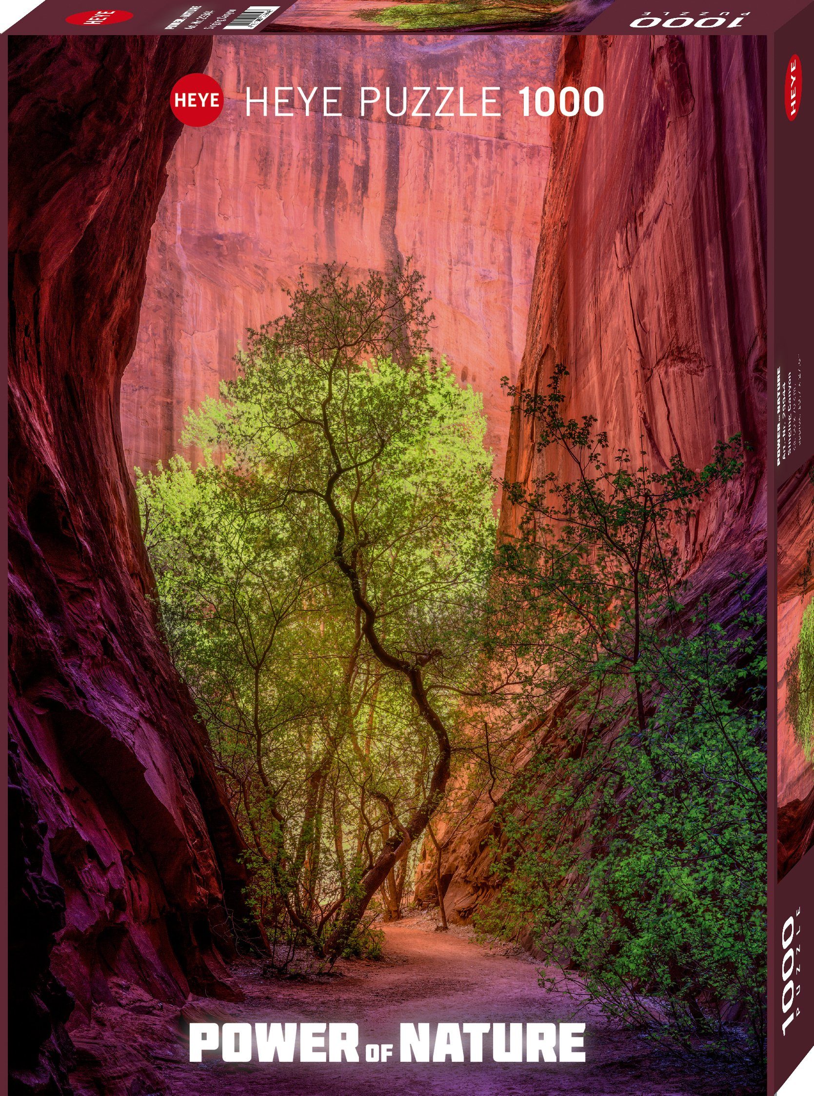 HEYE Puzzle Singing Canyon / Power of Nature, 1000 Puzzleteile, Made in Germany