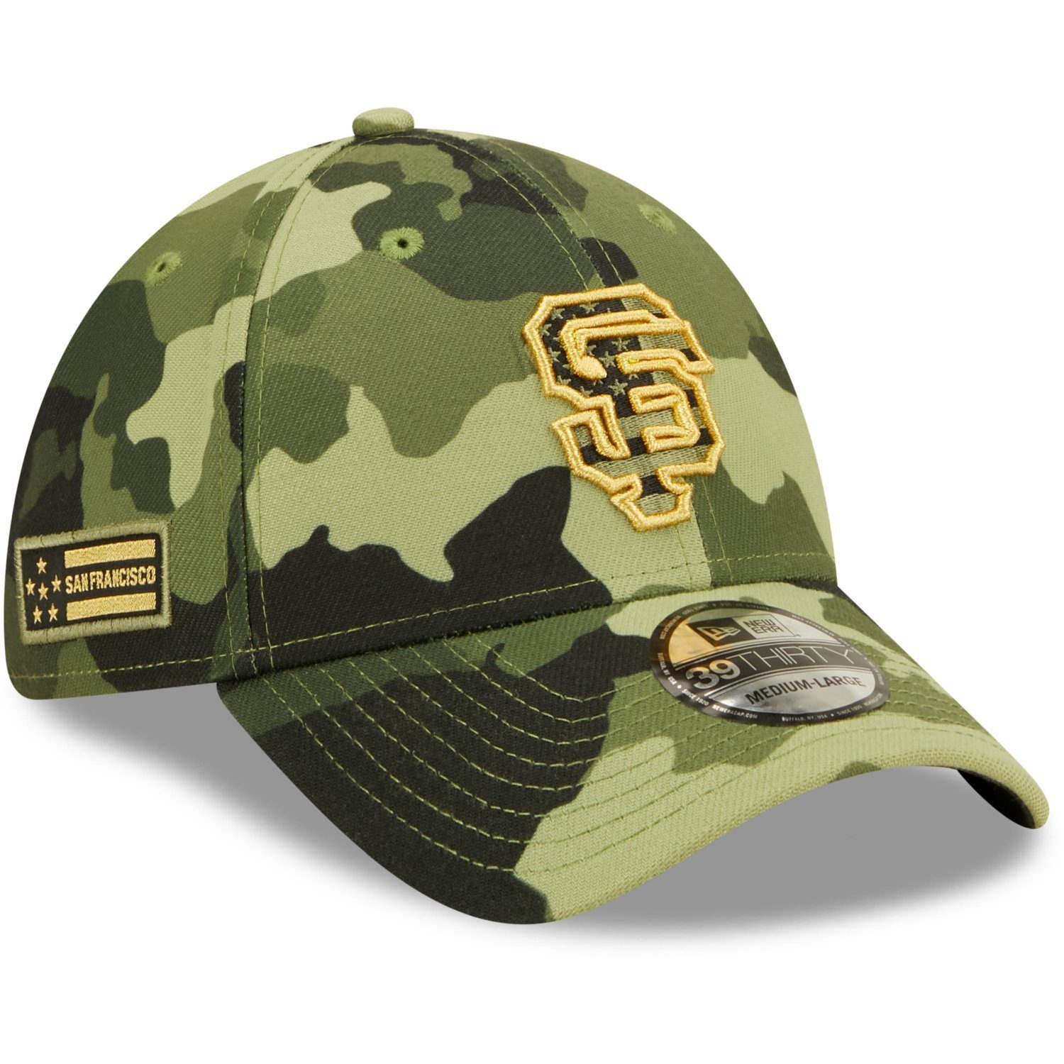 Cap ARMED 39Thirty San Giants MLB 2022 Flex StretchFit FORCES Era Francisco New