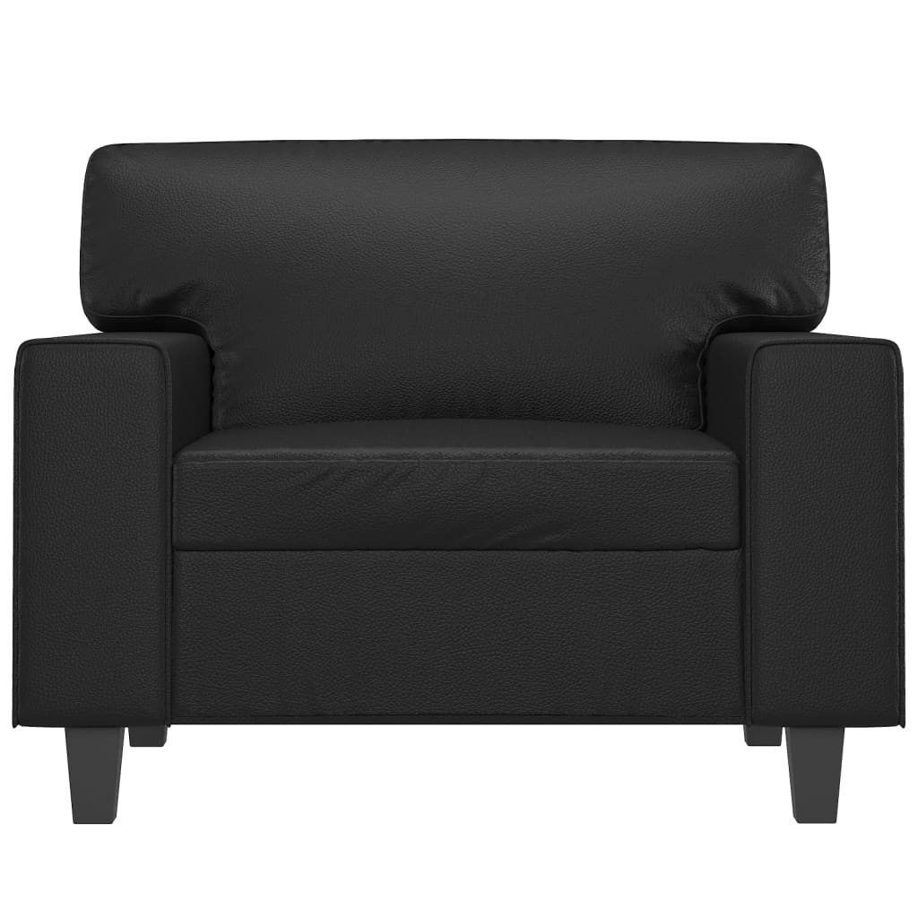 vidaXL Sofa Sessel Schwarz 60 cm Kunstleder günstig online kaufen